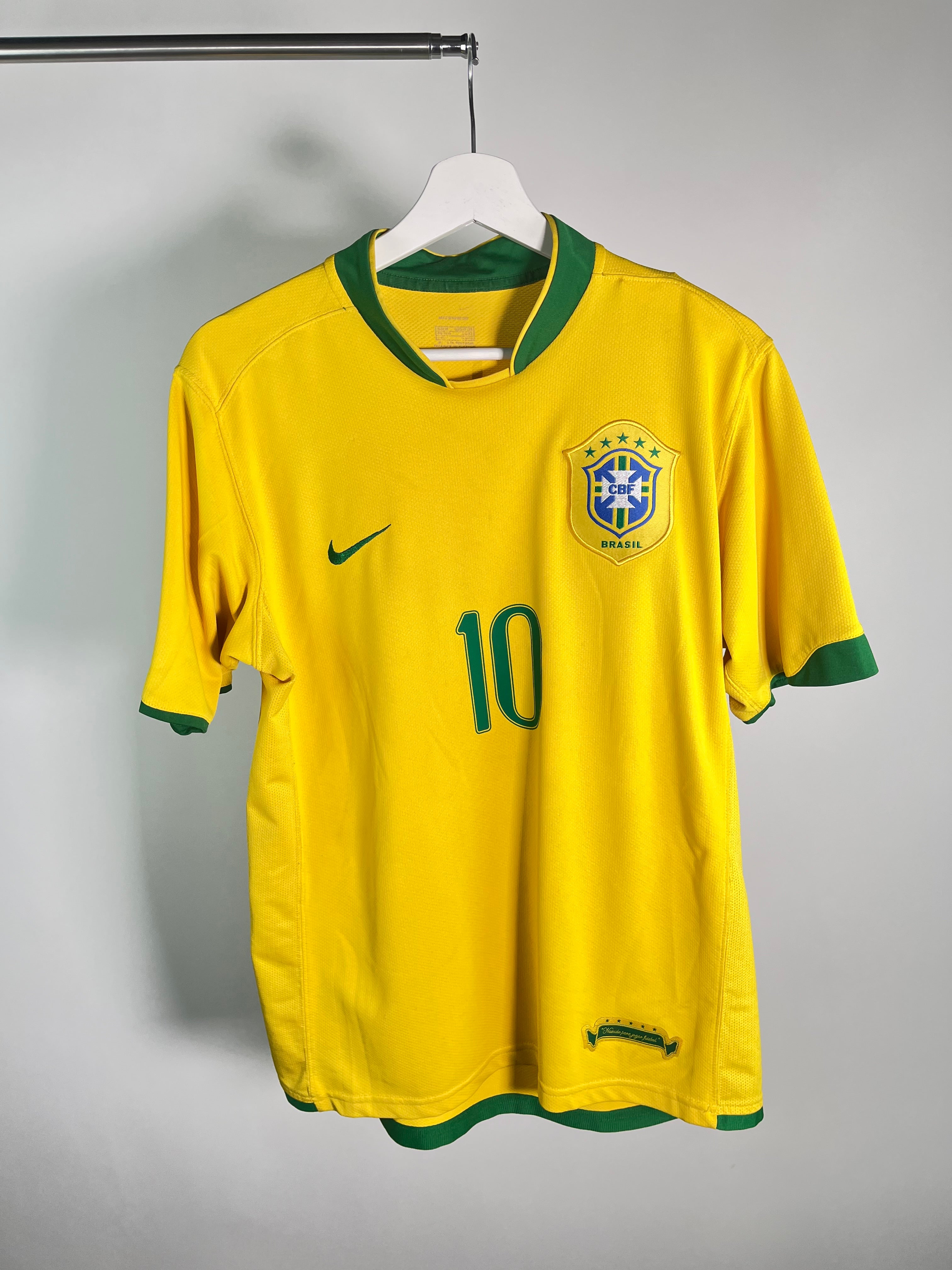 Jersey Brasil Local 2006 2008 *Mundial Alemania* Ronaldinho (M)