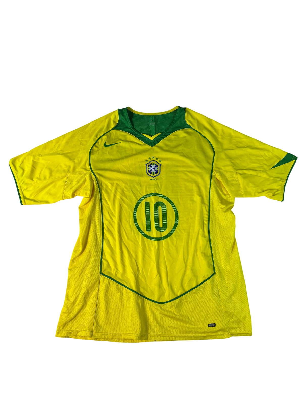 Jersey Brasil Local 2004 2006 Ronaldinho (XL)