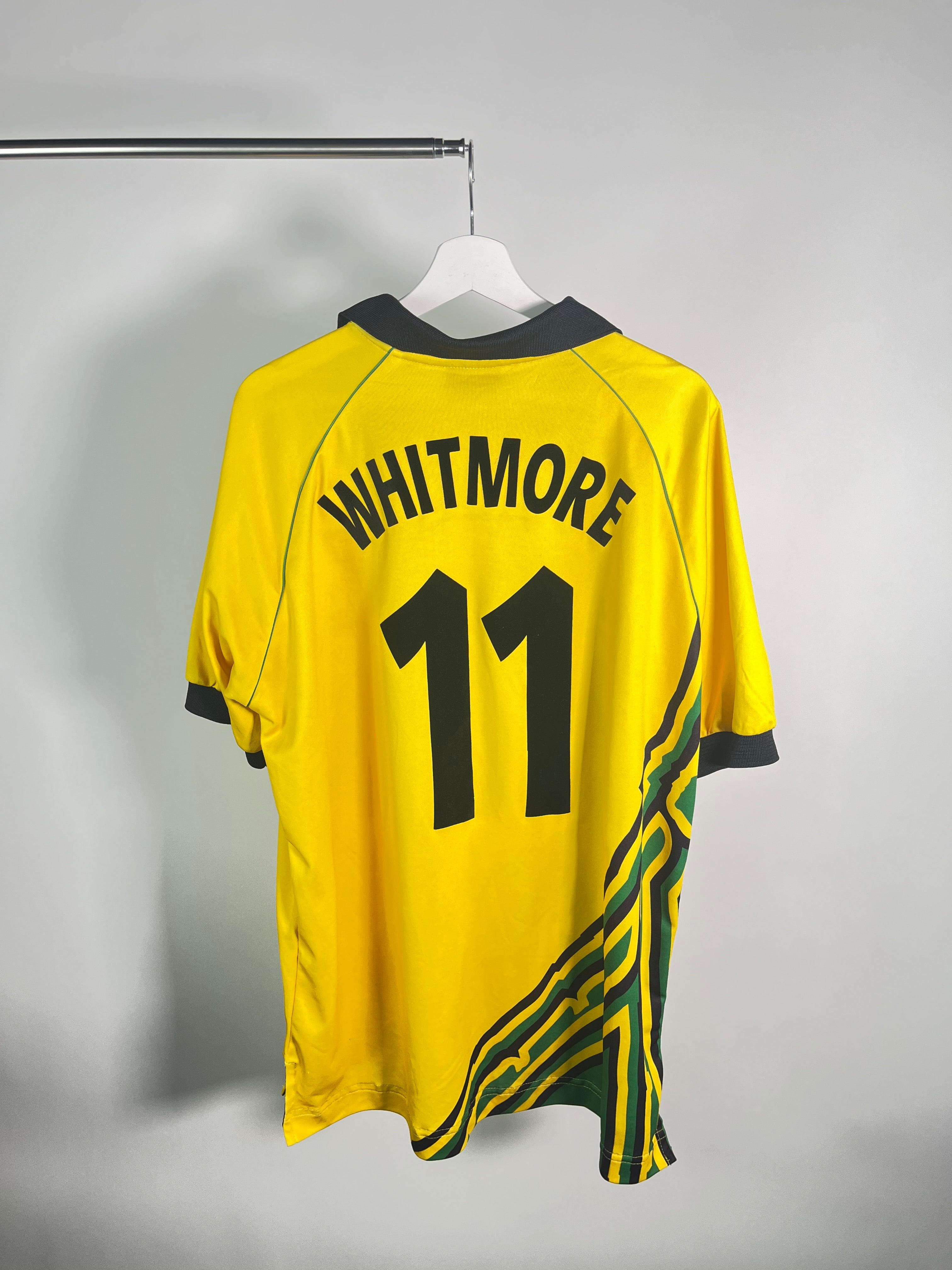Jersey Jamaica Local 1998 2001 *Mundial Francia* Theodore Whitmore (XL)