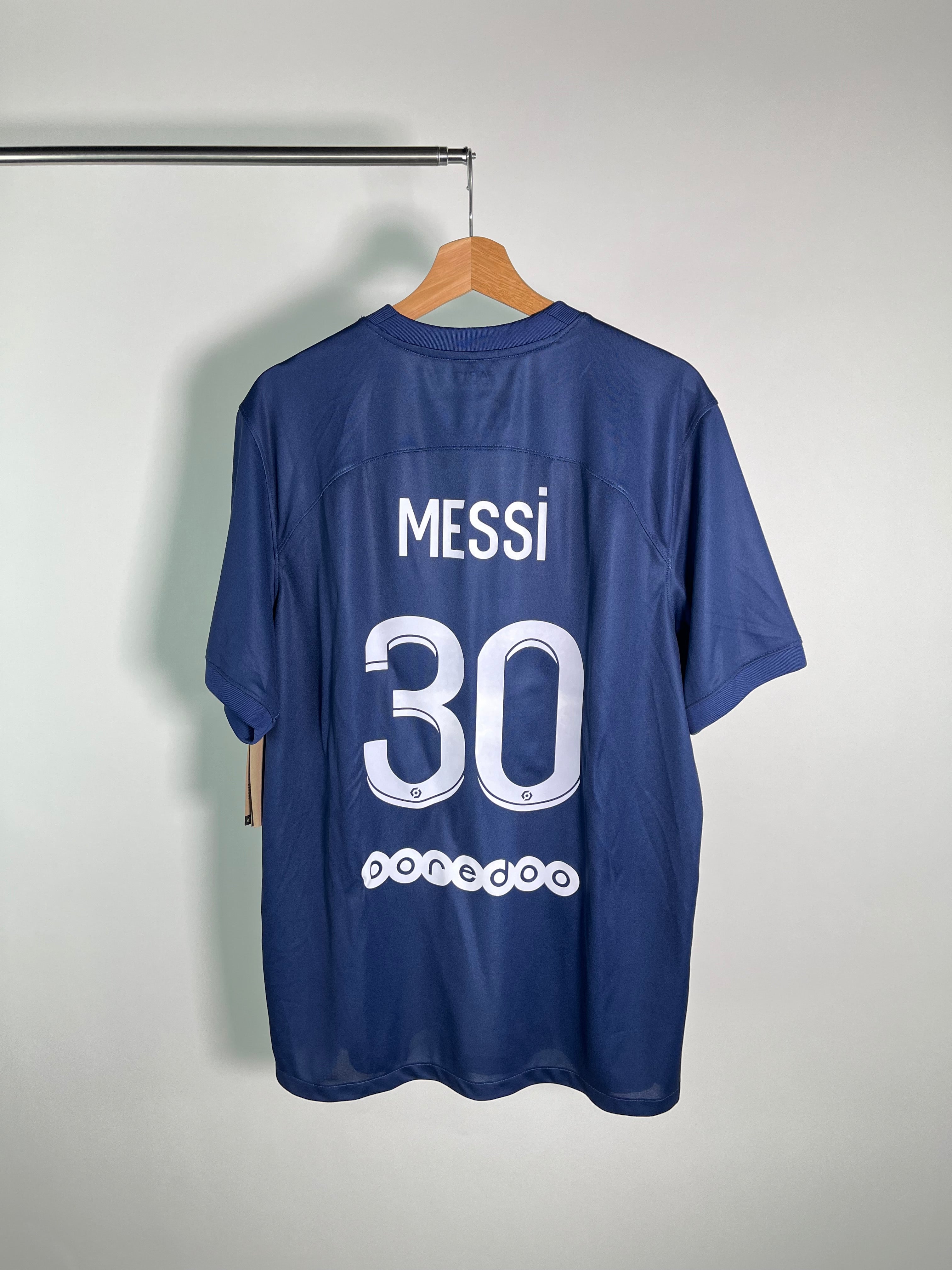Jersey PSG Local 2022 2023 *C/Etiquetas* Lionel Messi (XL)