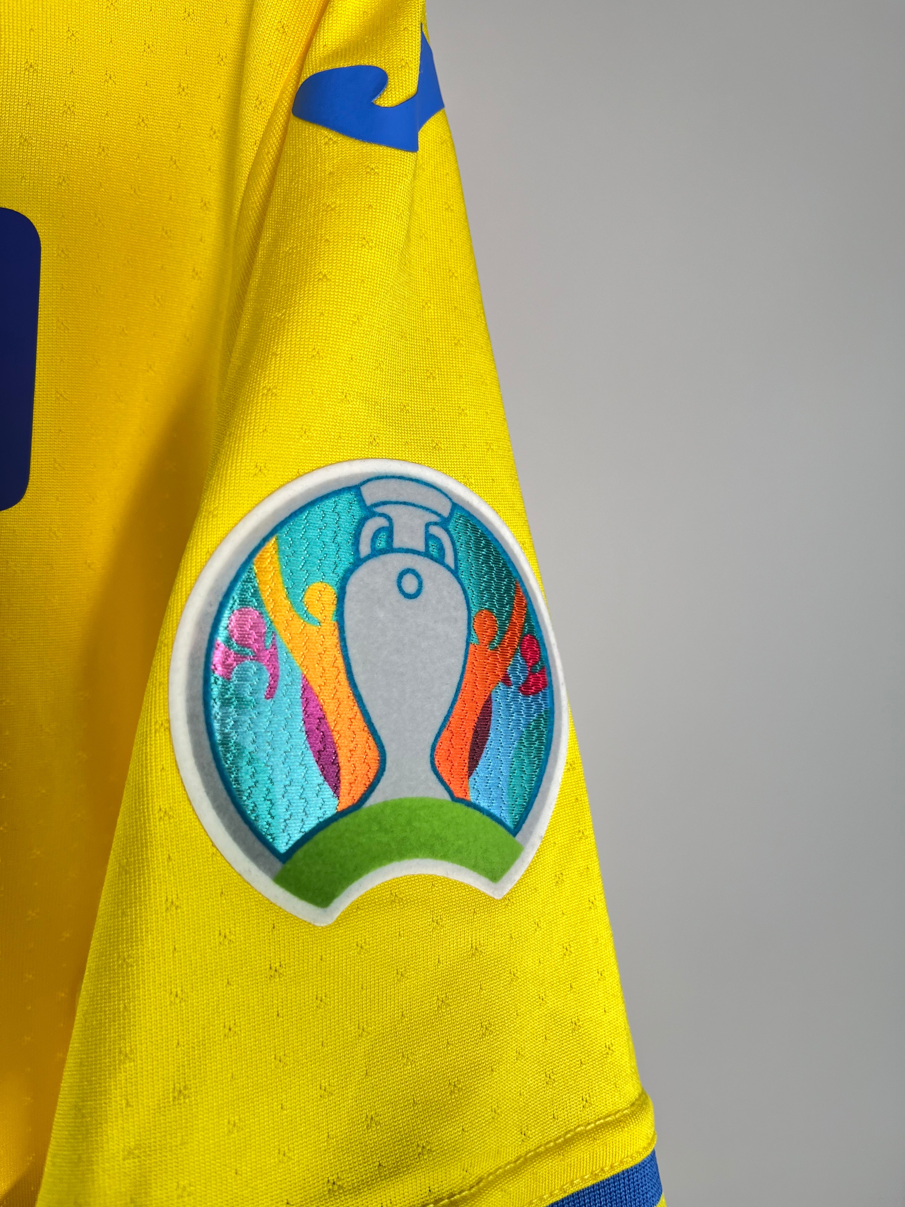 Jersey Ucrania Local 2021 2022 Match Detail vs Inglaterra Andriy Yarmolenko (L)