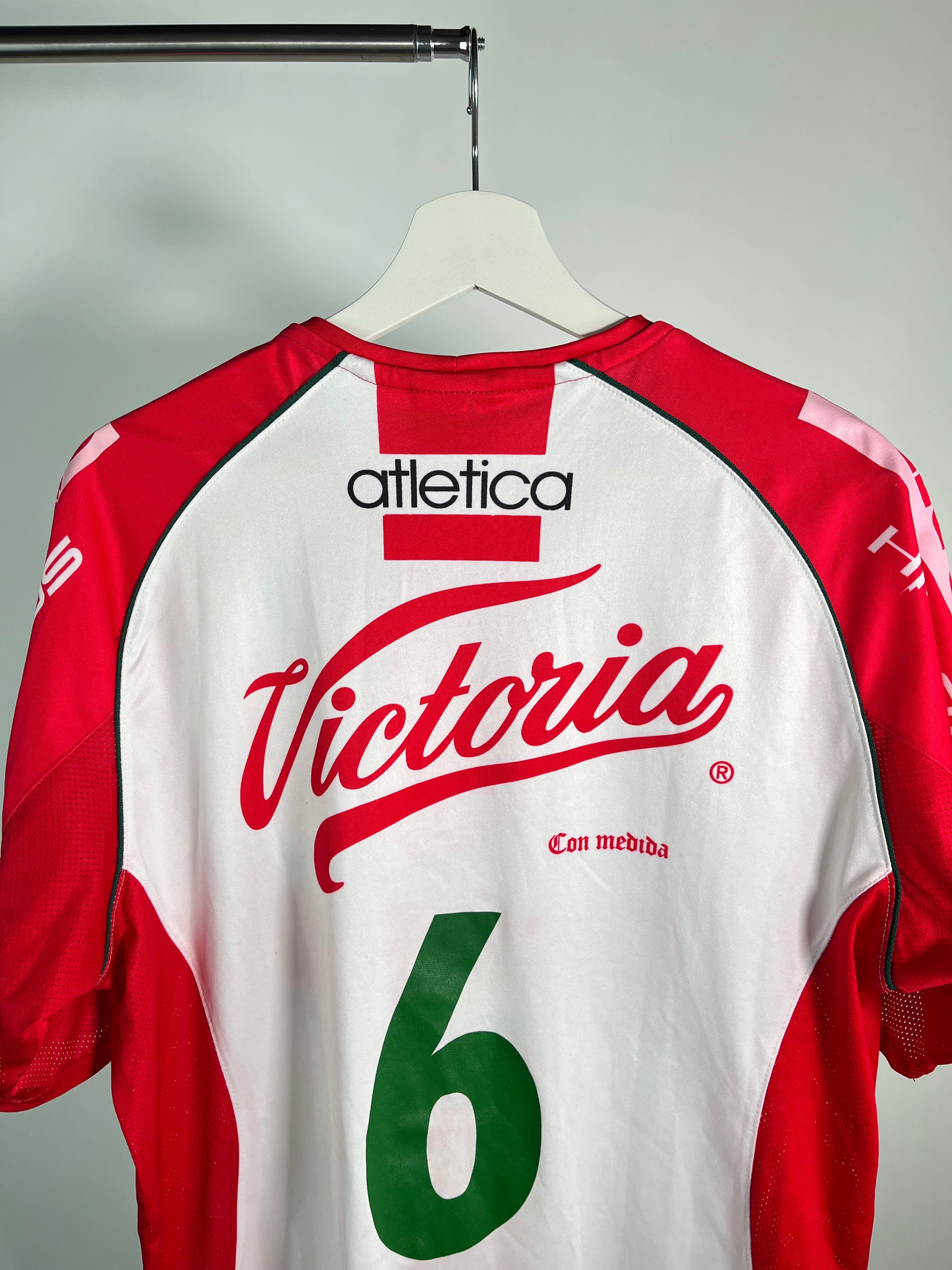 Jersey Necaxa Local 2003 2004 Utilería Miguel Acosta (L)