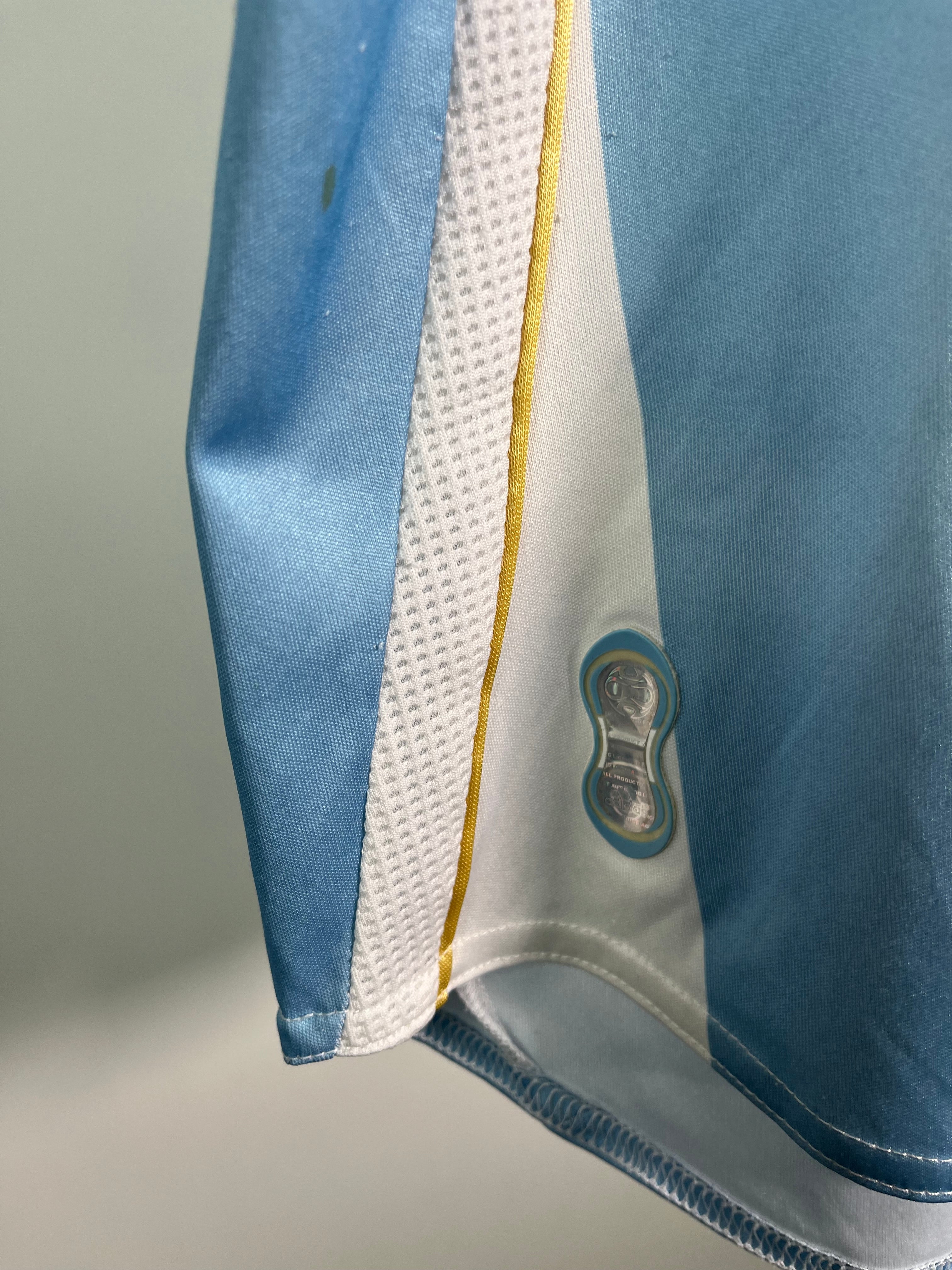 Jersey Argentina Local 2006 2008 *Mundial Alemania* Lionel Messi (L)