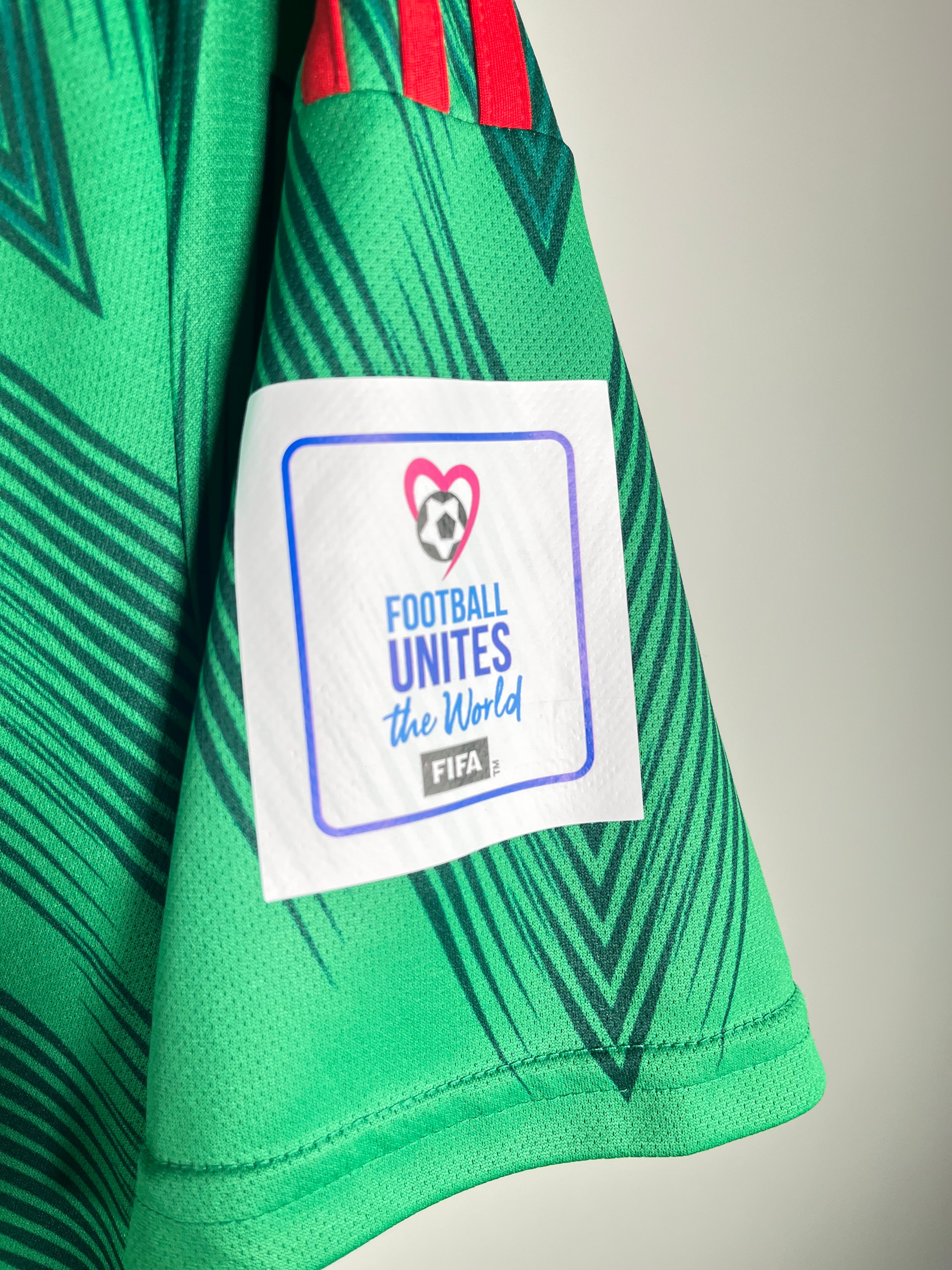 Jersey México Local 2022 2023 *Match Detail vs Argentina* Raúl Jiménez (L)