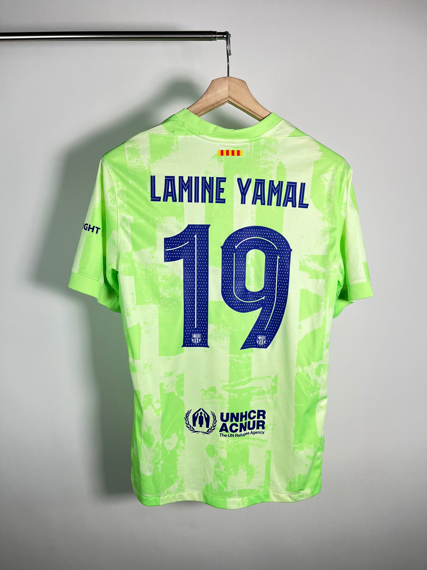 Jersey Barcelona Tercera 2024 2025 Lamine Yamal (L)