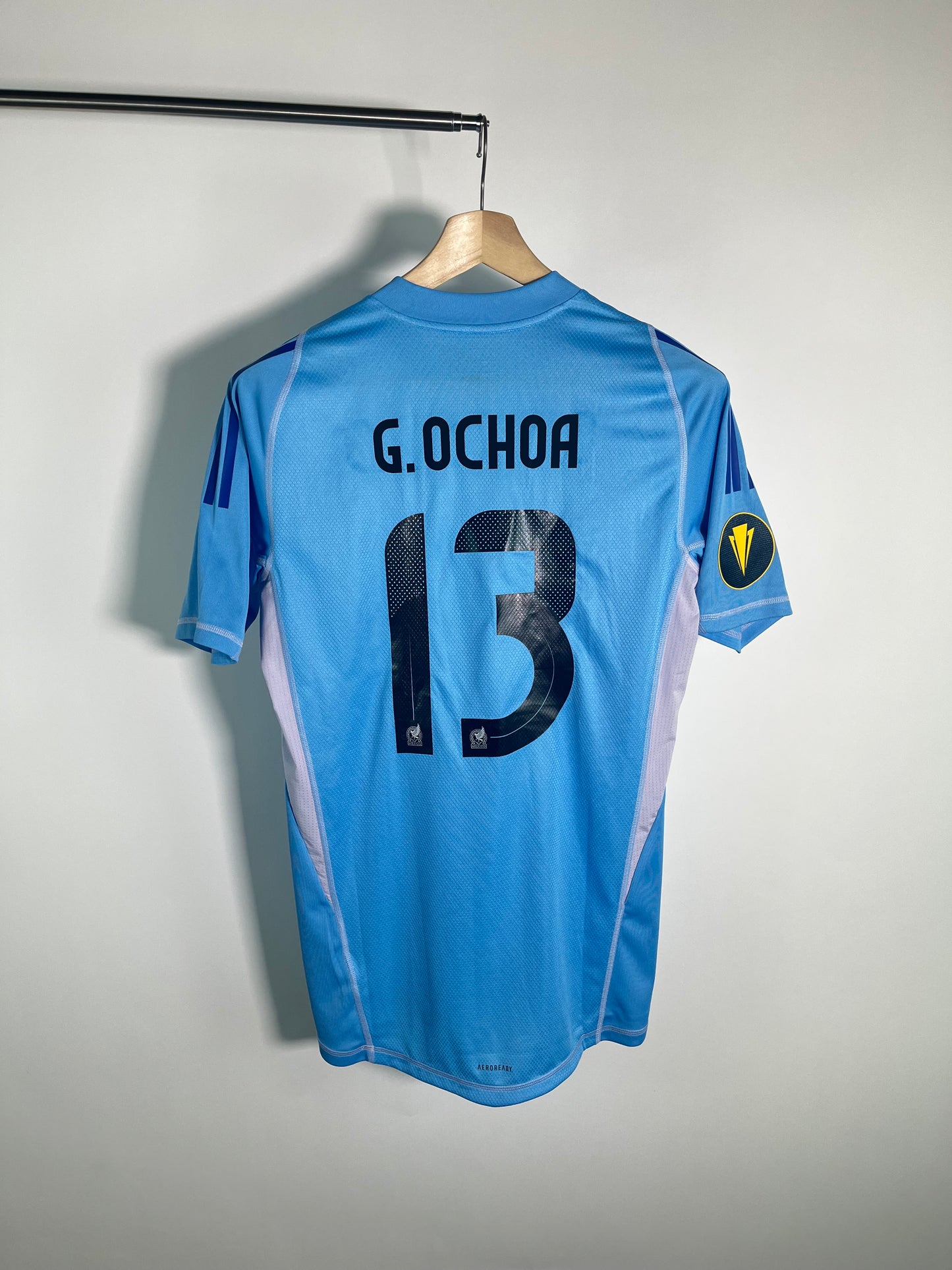 Jersey México Portero 2024 2025 Utilería Guillermo Ochoa (L)