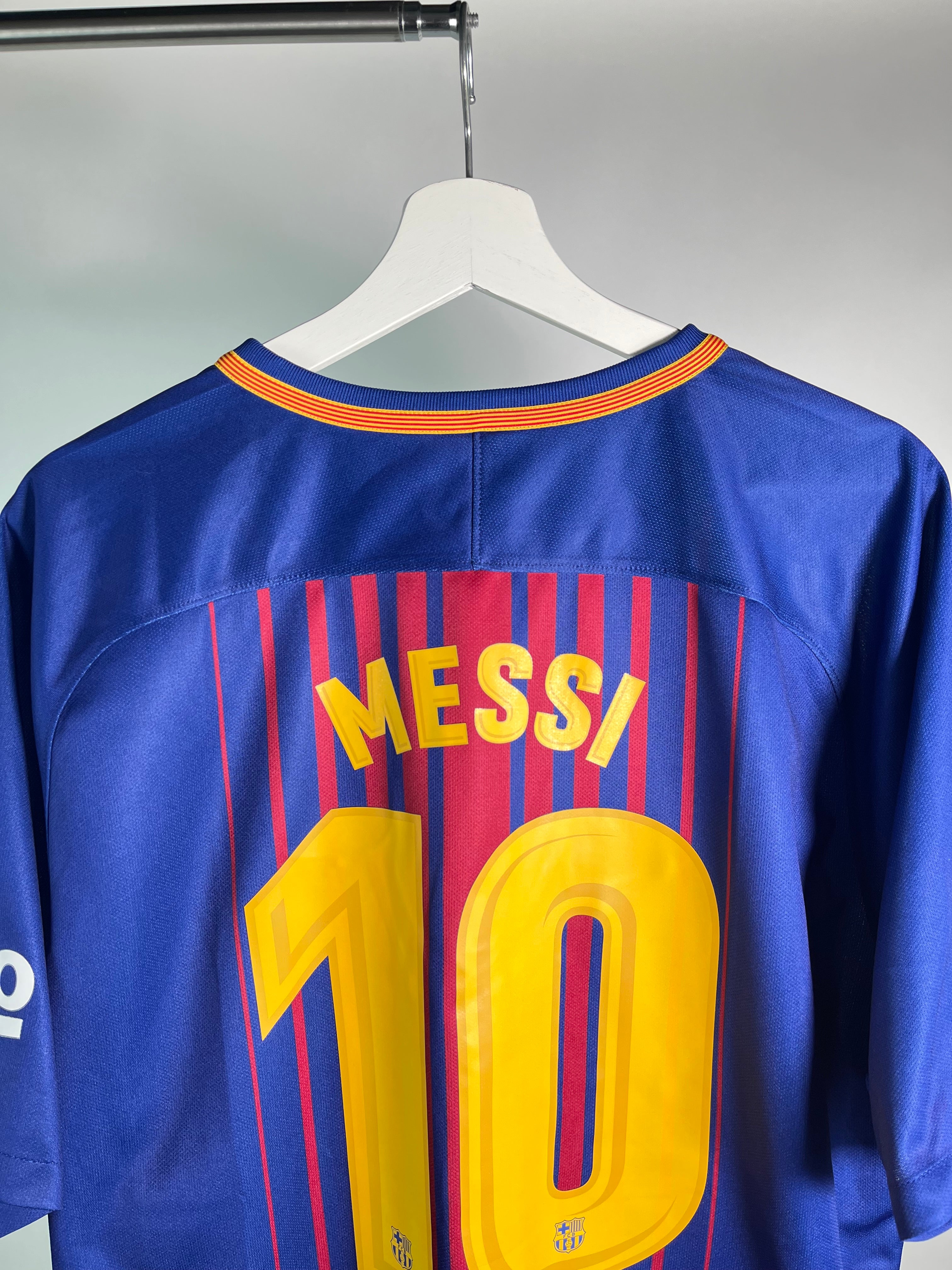 Jersey Barcelona Local 2017 2018 Lionel Messi (XL)