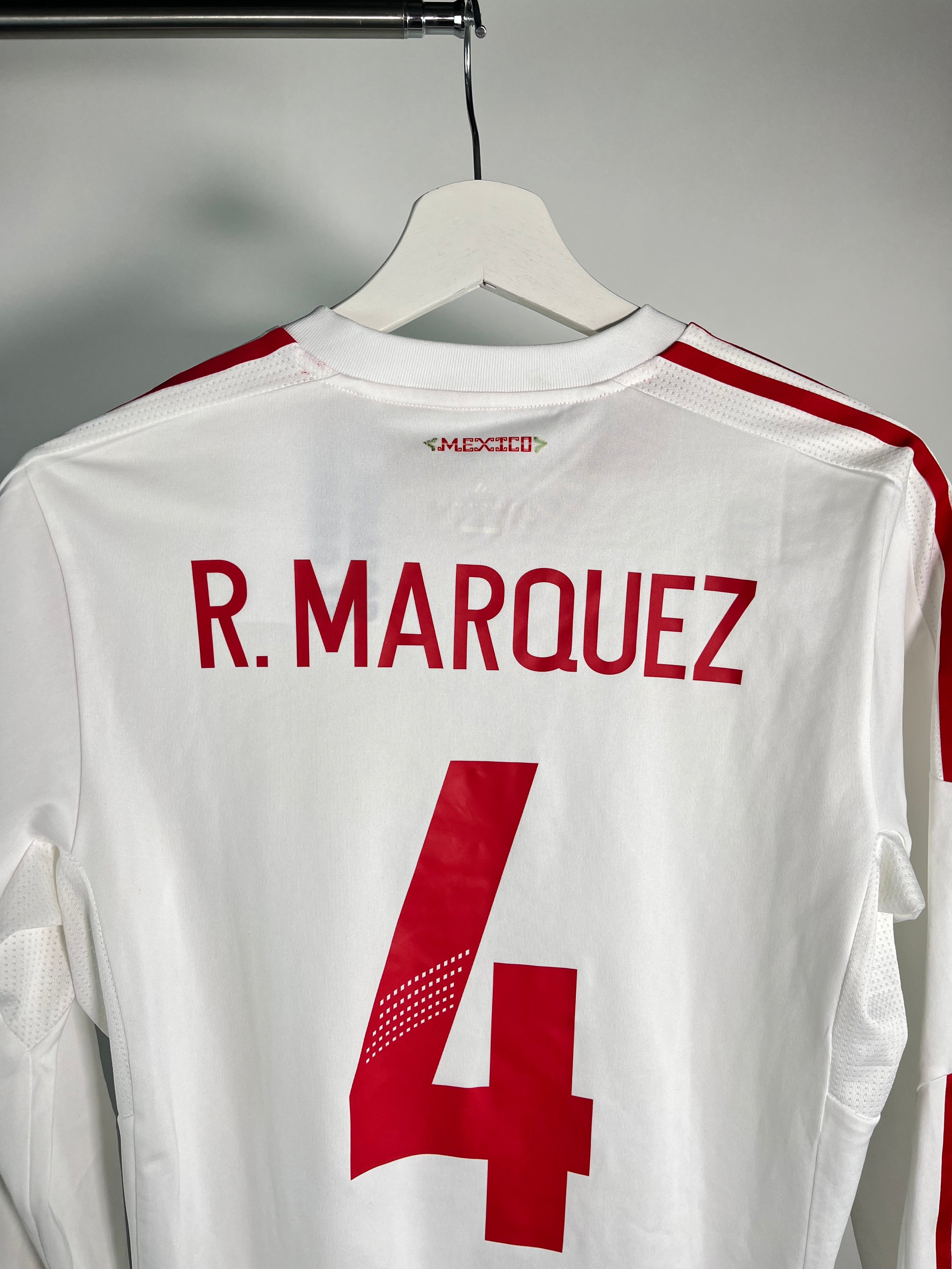 Jersey México Visita 2011 2012 Manga Larga Versión Jugador Rafael Márquez (M)