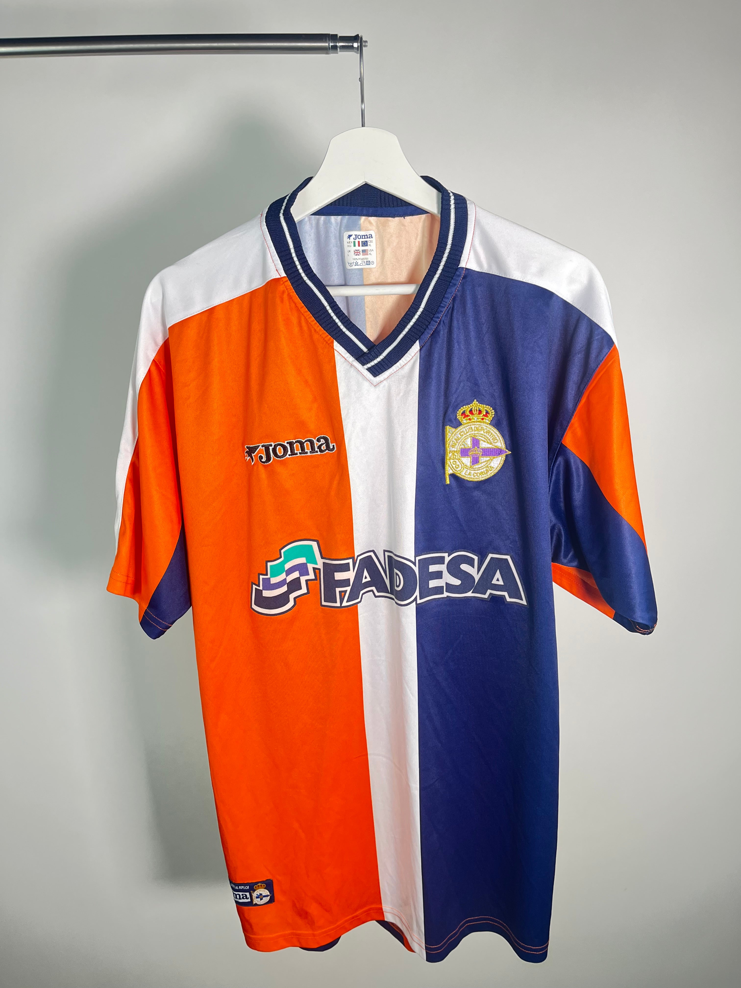 Jersey Deportivo La Coruña Especial Visita 2003 2004 *Champions League* (XL)