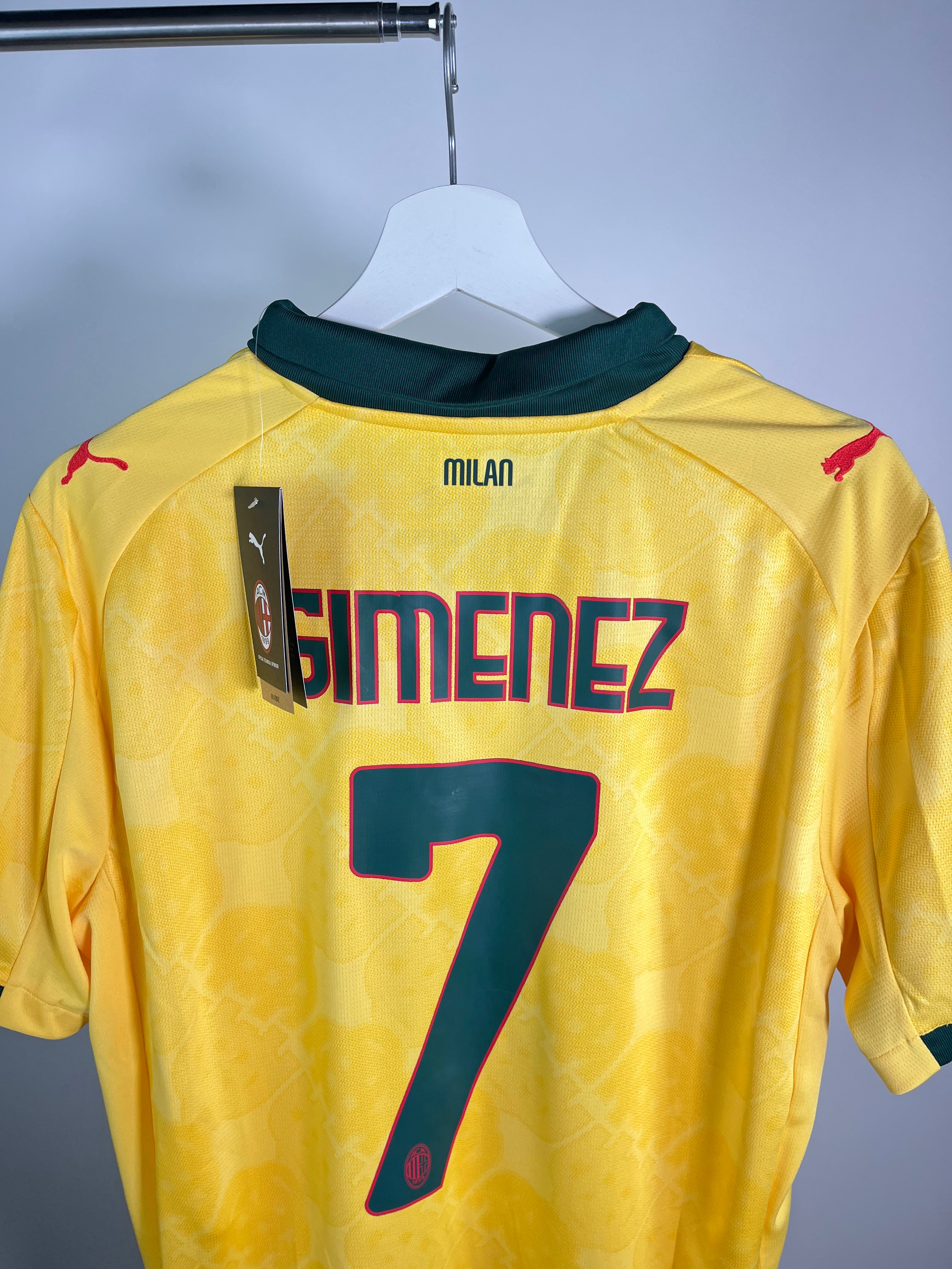 Jersey AC Milan Tercera 2025 2026 Santiago Giménez *C/Etiquetas* (L)