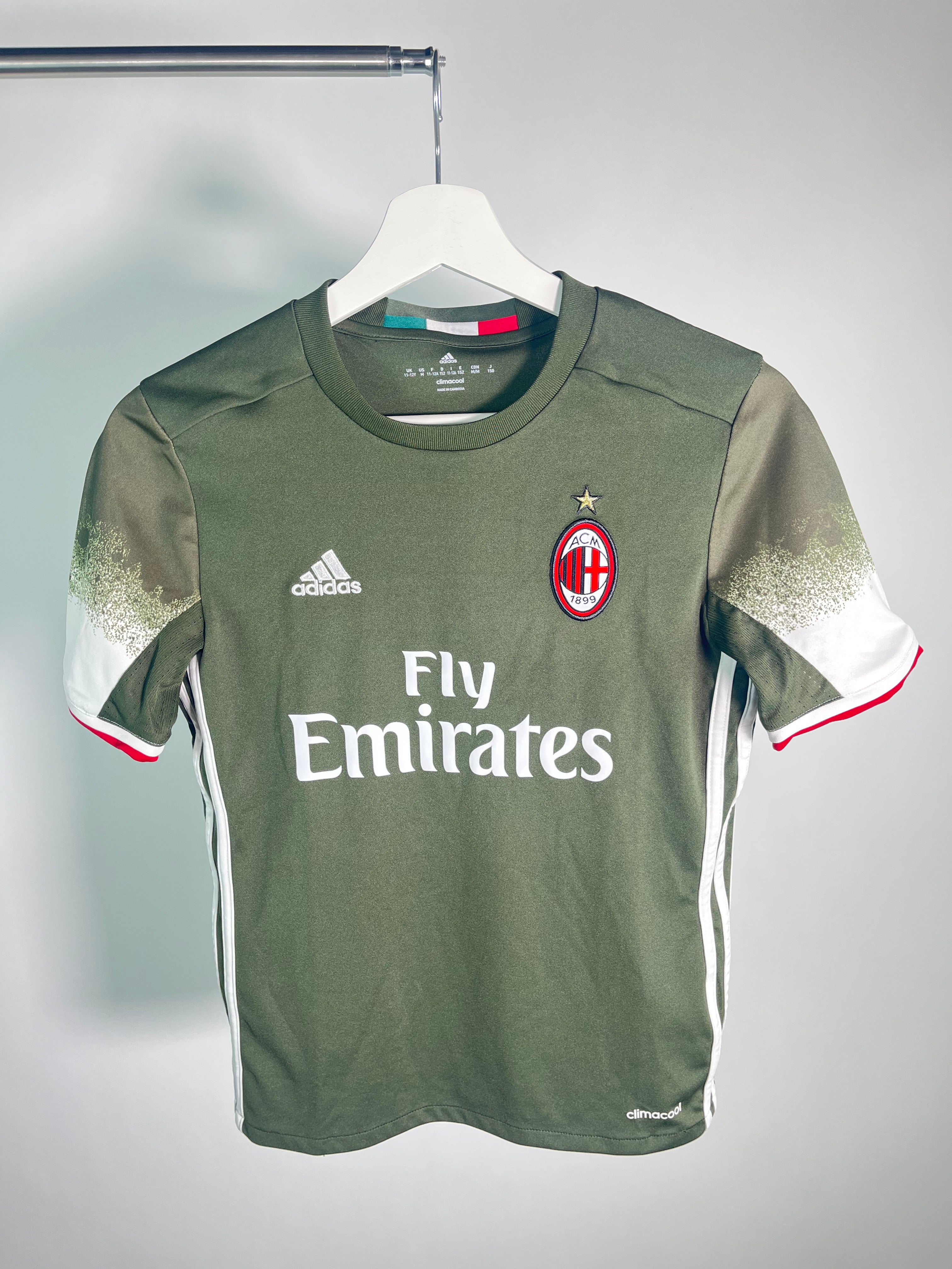 Jersey Ac Milán Tercera 2016 2017 (M Niño)