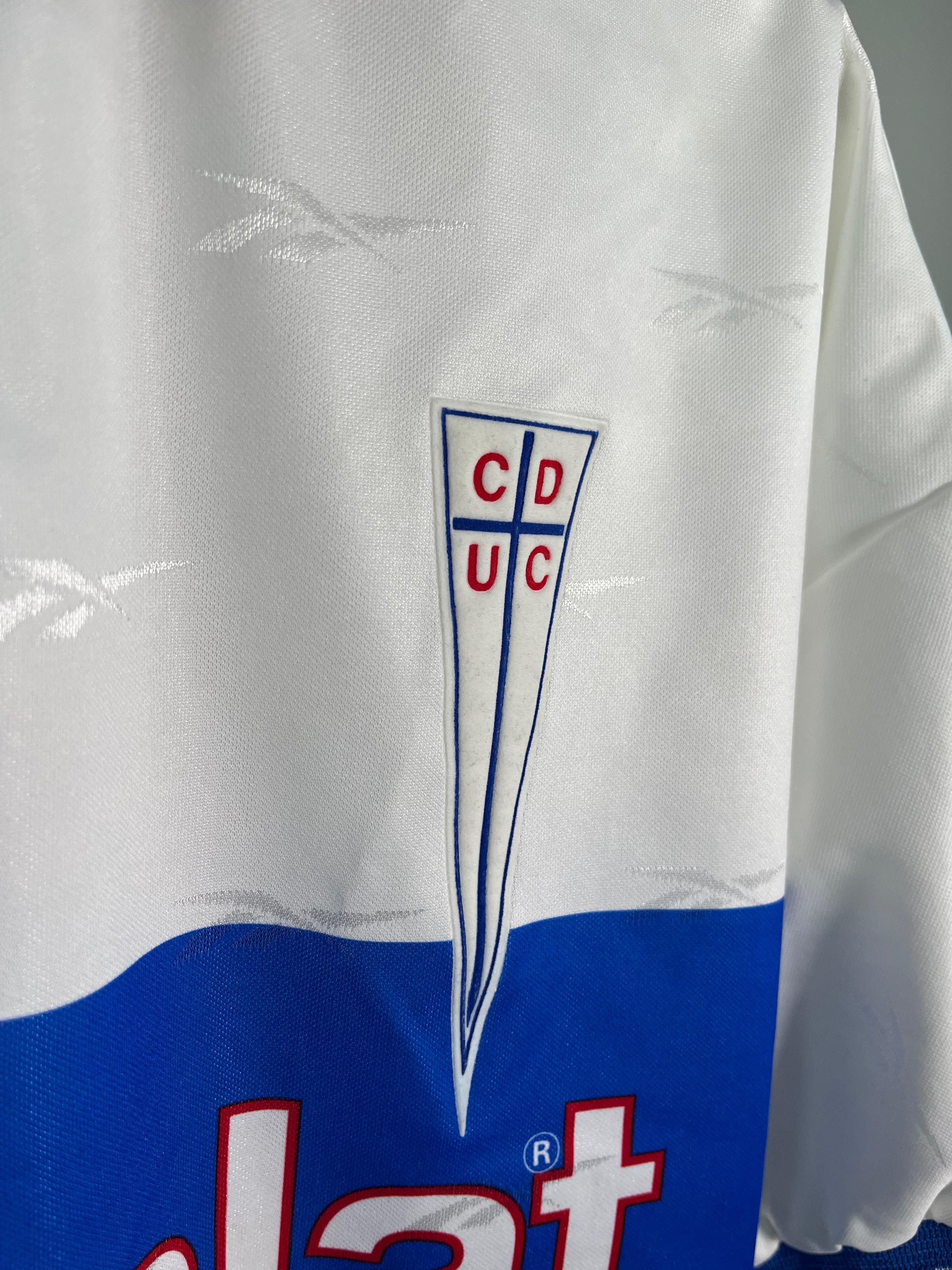 Jersey Universidad Católica de Chile Local 1998 1999 Utilería Claudio Nuñez (L)
