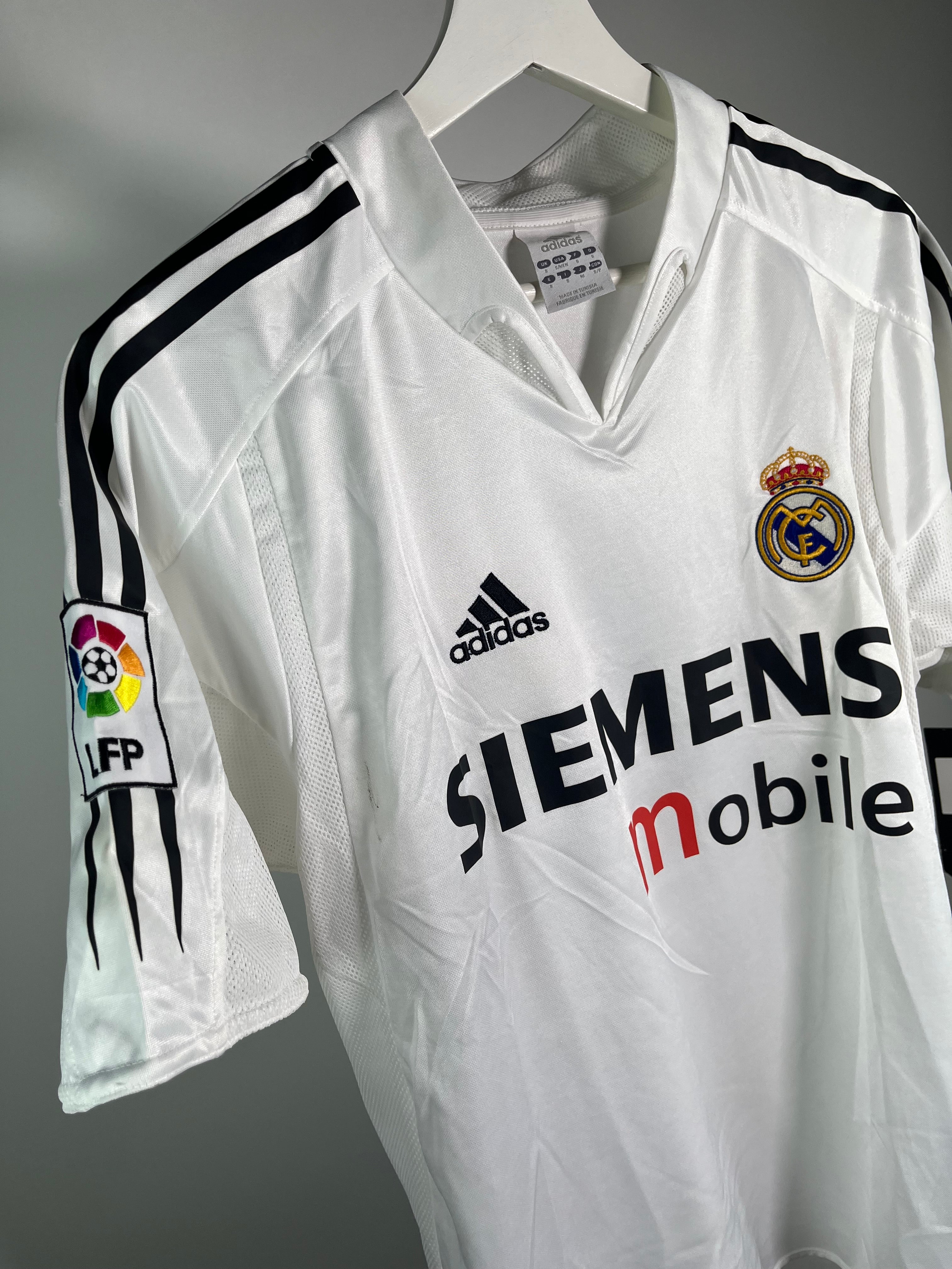Jersey Real Madrid Local 2004 2005 *C/Etiquetas* (S)