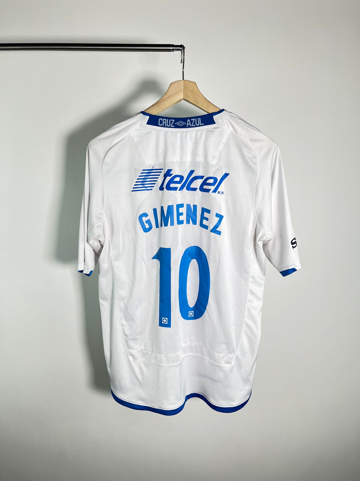 Jersey Cruz Azul Visita 2009 2010 Christian “Chaco” Giménez (L)