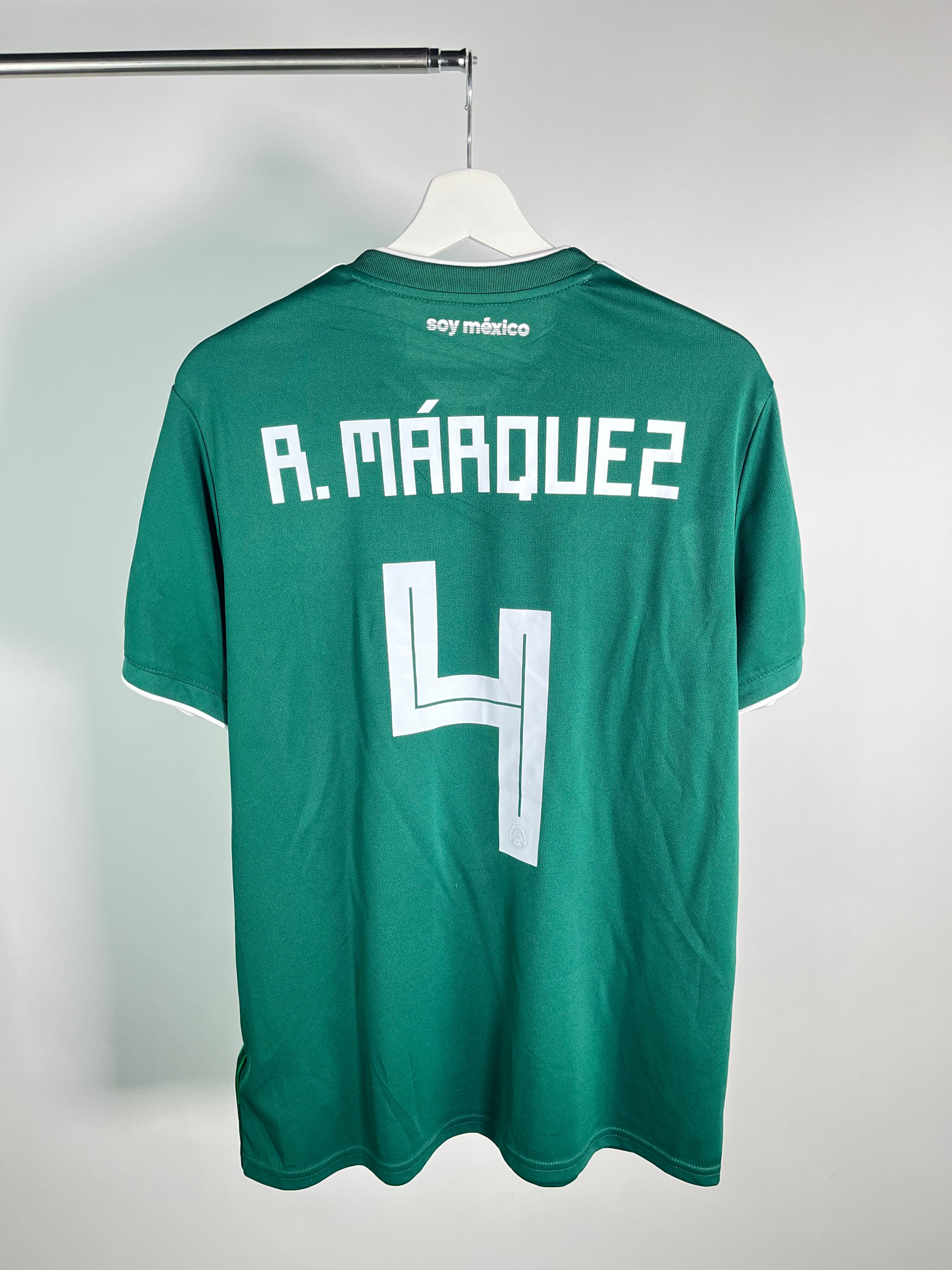 Jersey México Local 2018 2019 *Match Detail vs Alemania* Rafael Márquez (L)