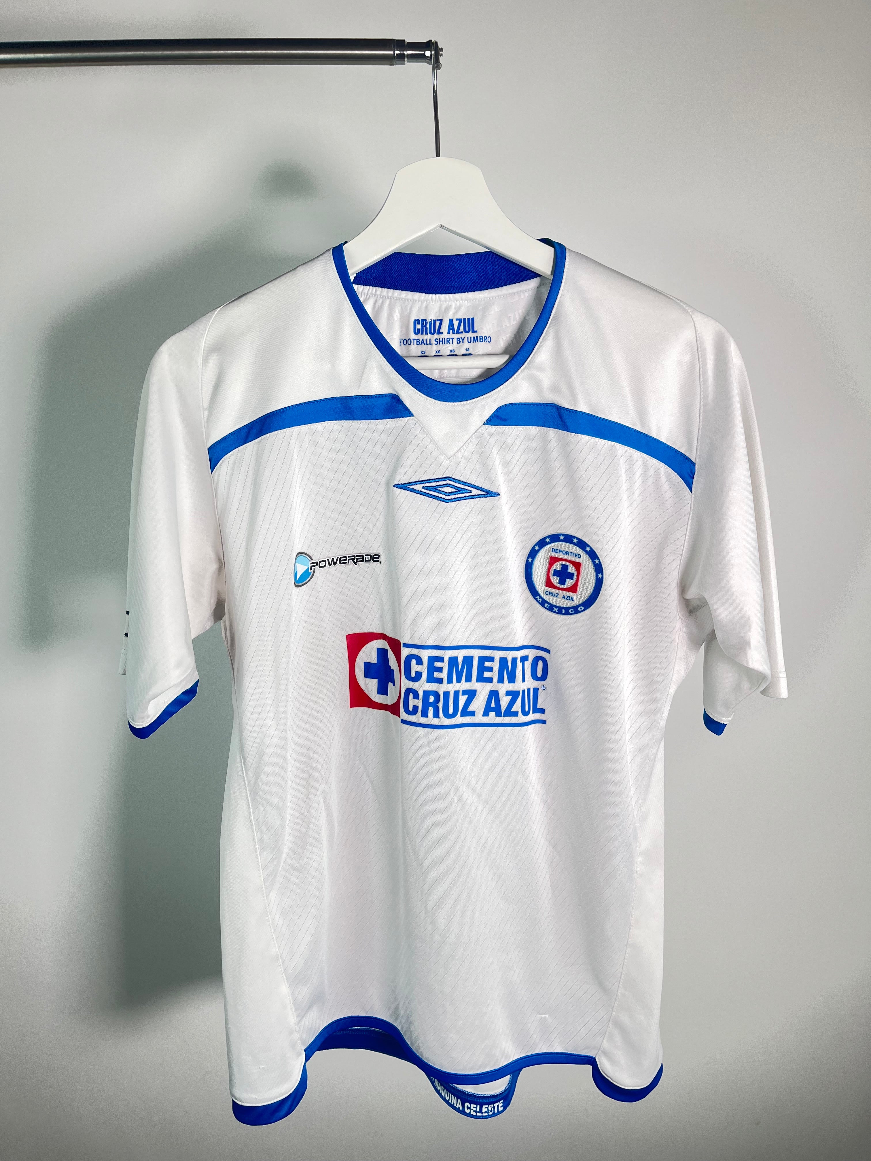 Jersey Cruz Azul Visita 2009 2010 Emanuel Villa (XS)
