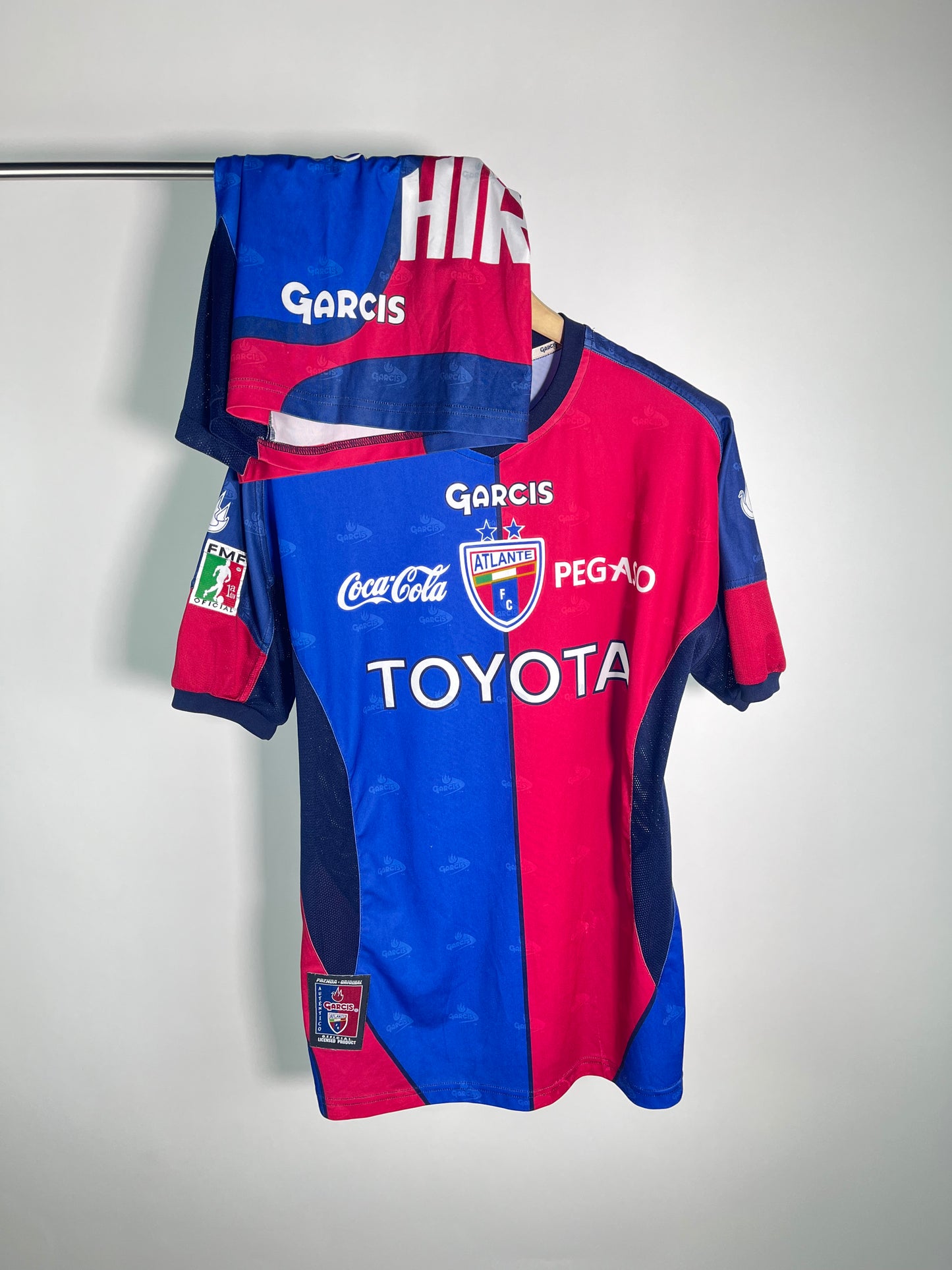 Jersey Atlante Local 2004 2005 Utilería *Incluye Short* (XL)