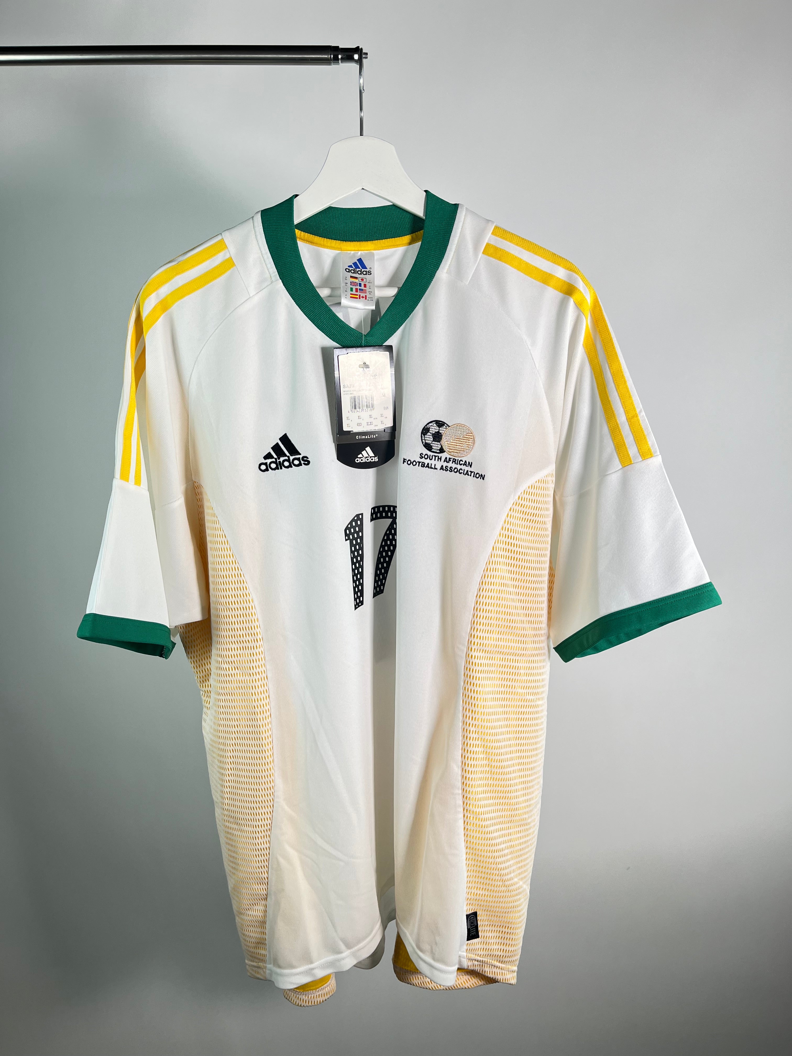 Jersey Sudáfrica Visita 2002 2004 Mc Carthy *C/Etiquetas* (XL)