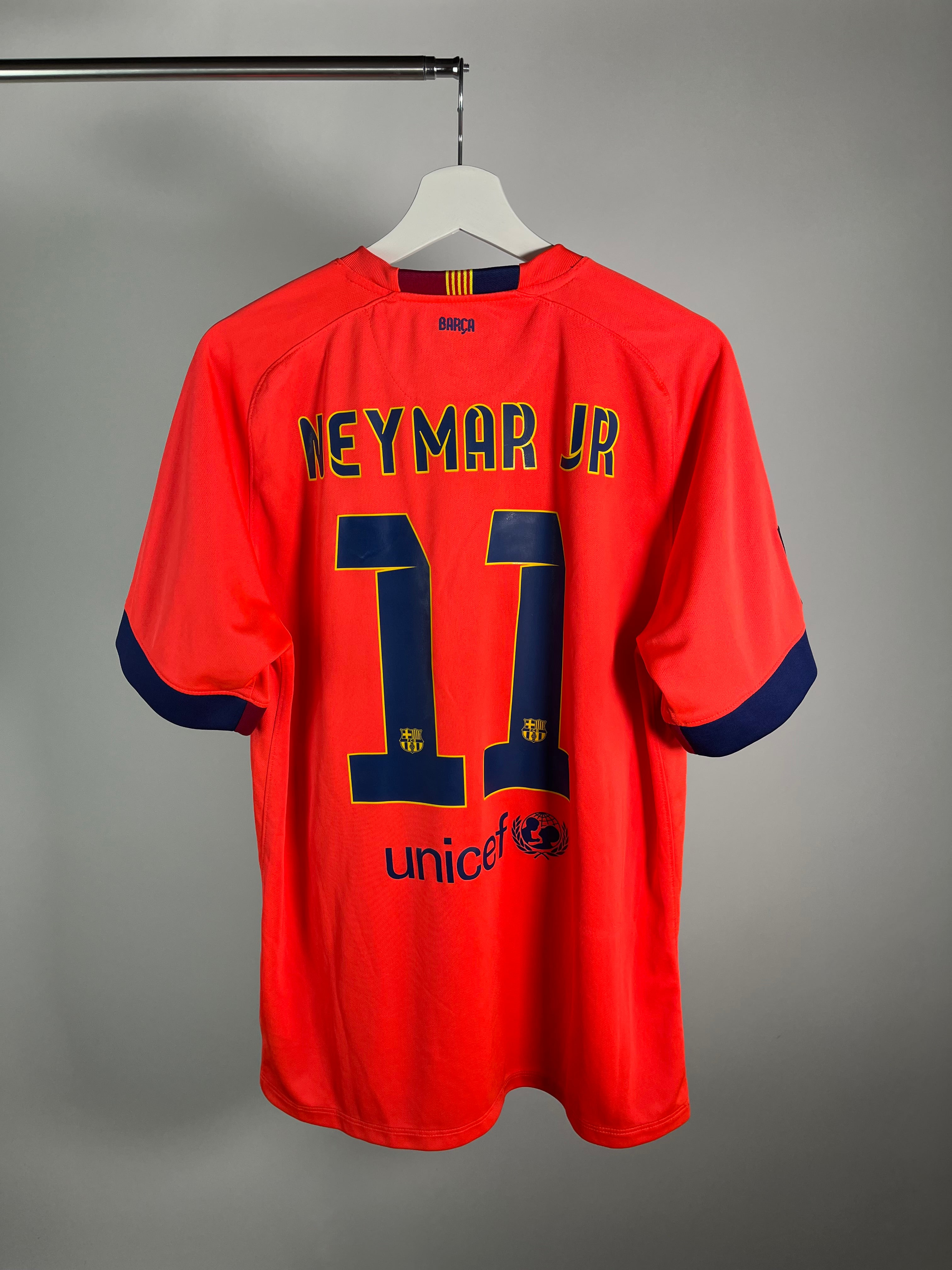 Jersey Barcelona Visita 2014 2015 Neymar Jr (L)