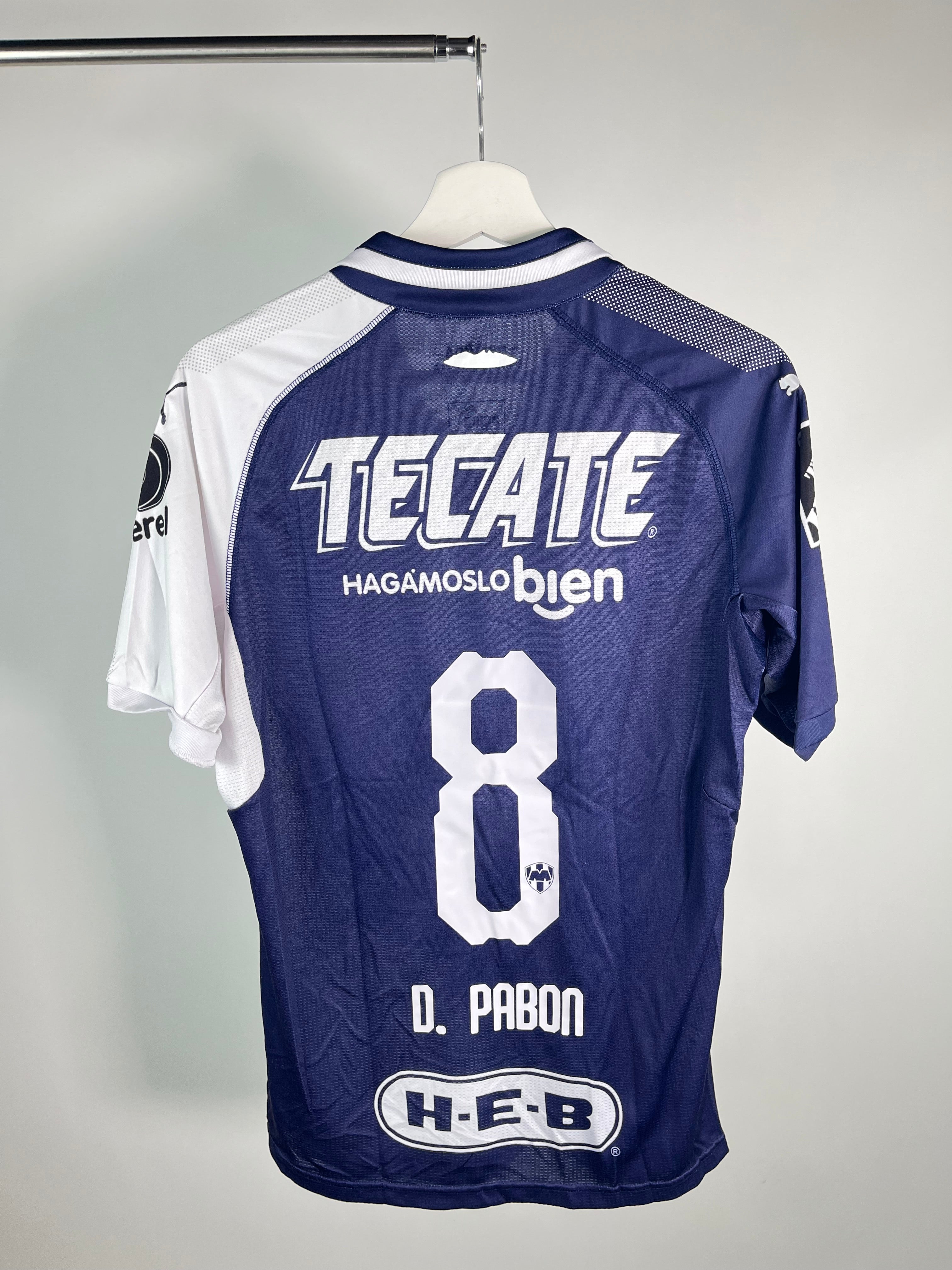 Jersey Rayados Monterrey Tercera 2018 2019 Match Worn Dorlan Pabón (S)