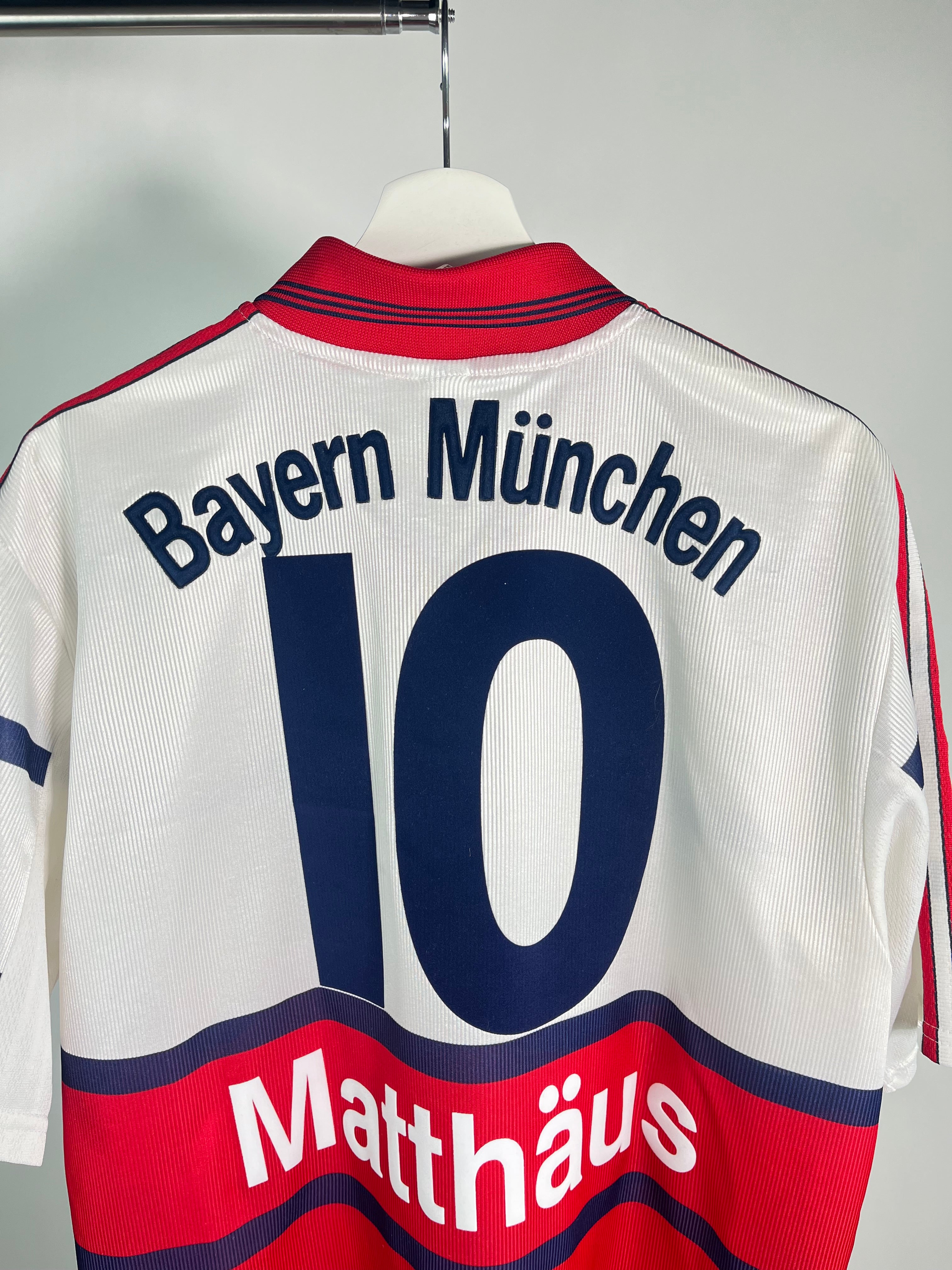Jersey Bayern Munich Visita 1999 2000 Lothar Matthäus (L)
