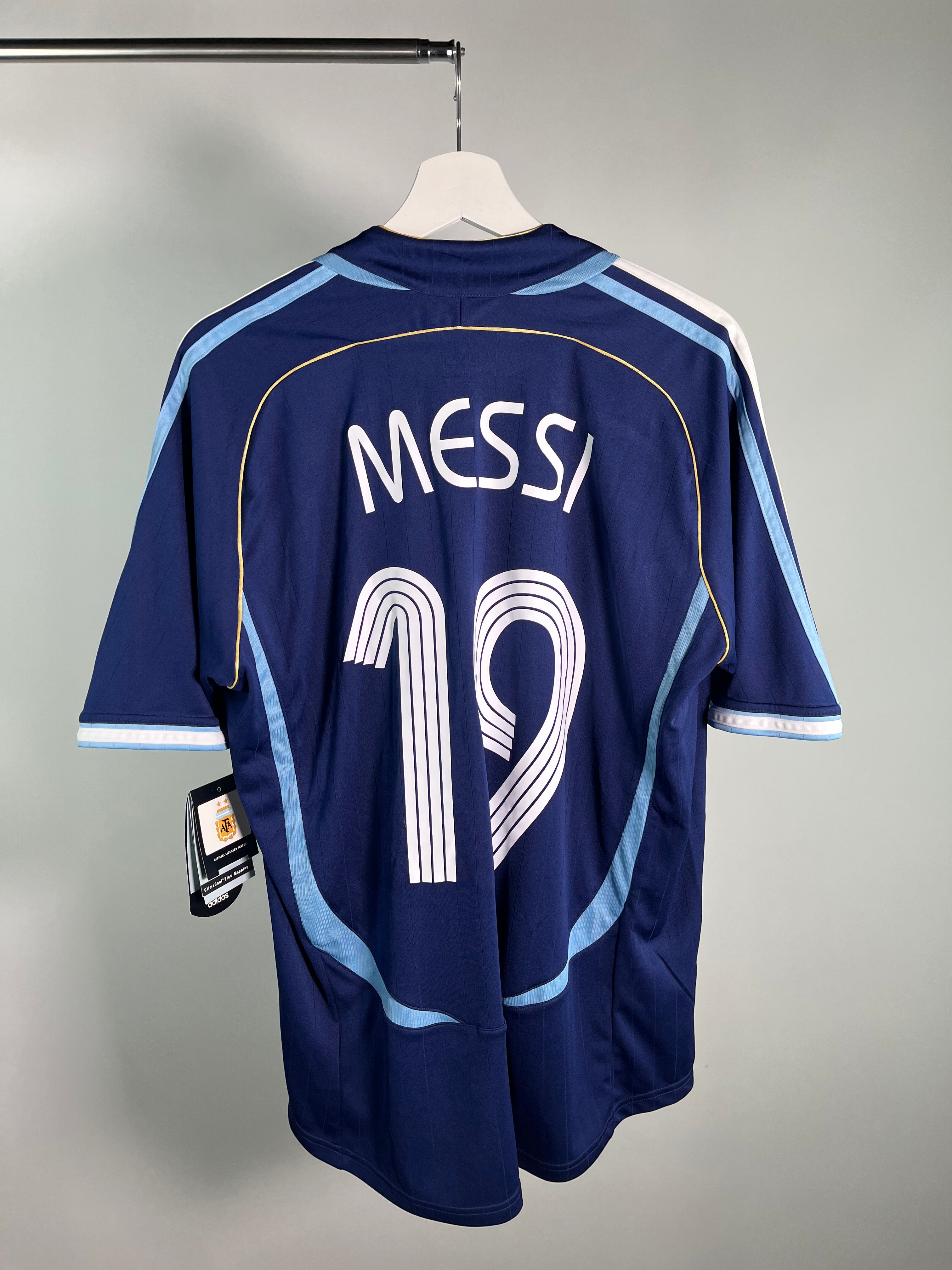 Jersey Argentina Visita 2006 2007 Lionel Messi *C/Etiquetas* (M)