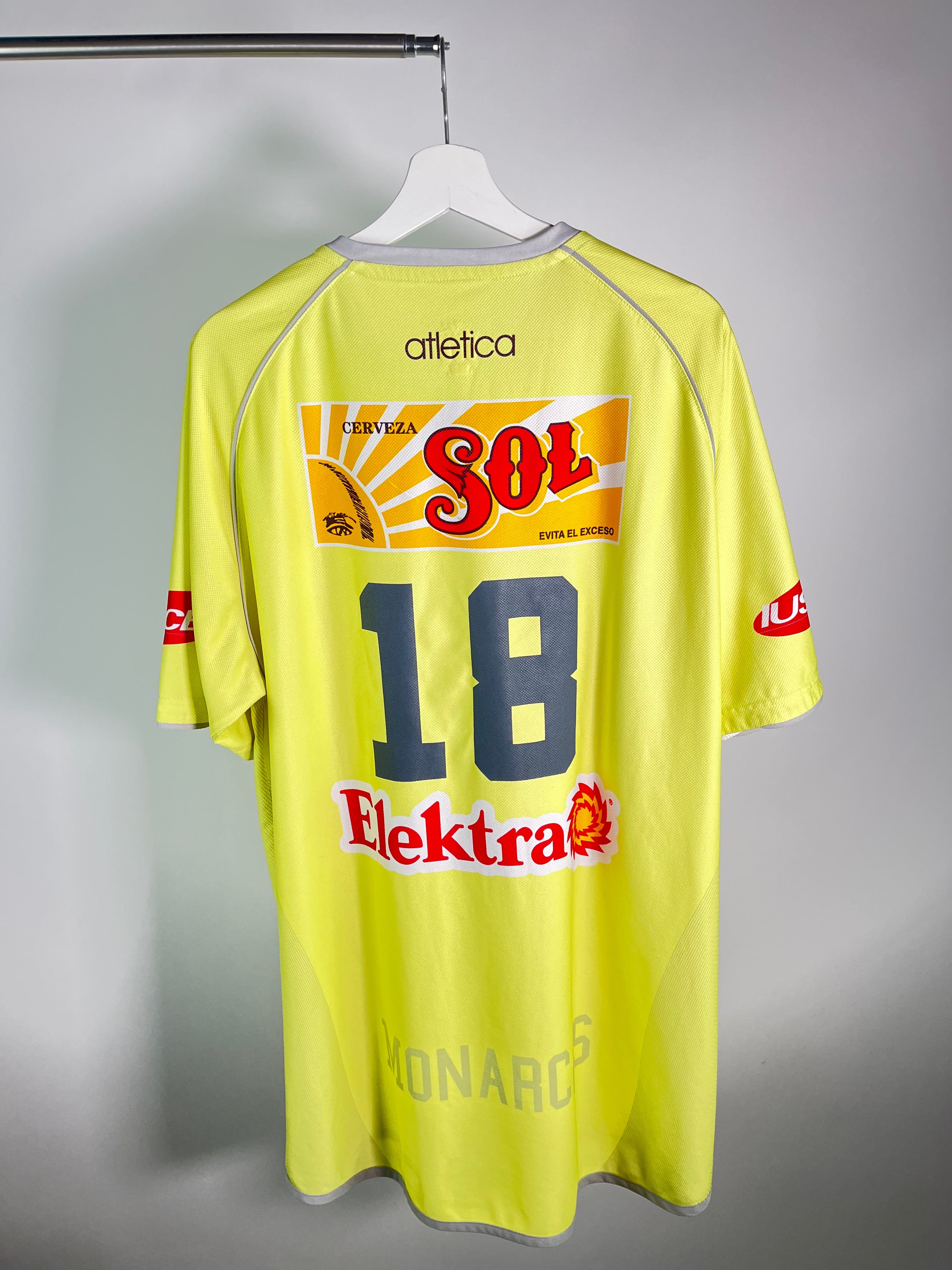 Jersey Monarcas Morelia Tercera 2008 2009 Utilería Luis Orozco (XXL)