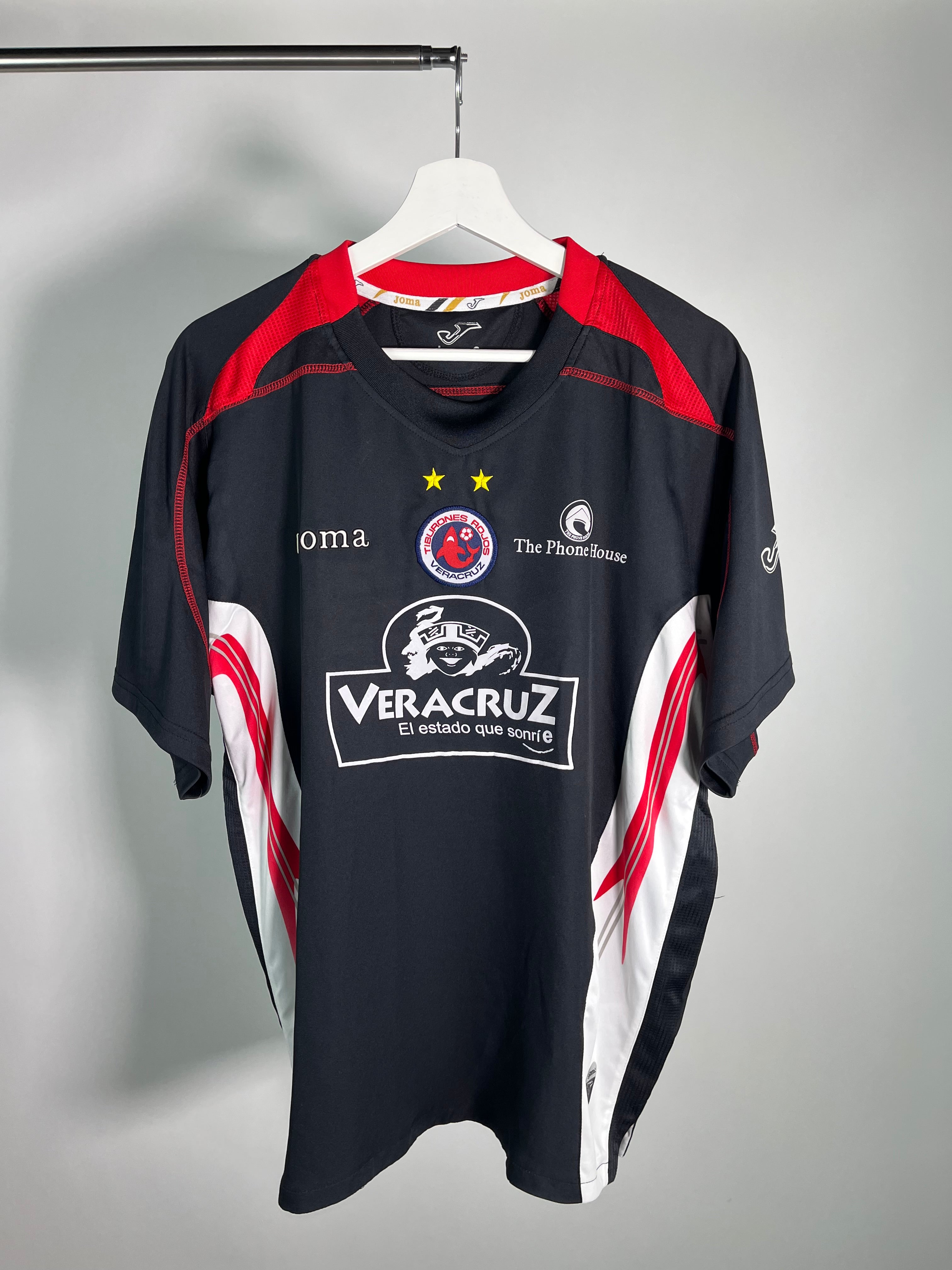Jersey Veracruz visita 2009 2010 Utilería Cuauhtémoc Blanco (L)