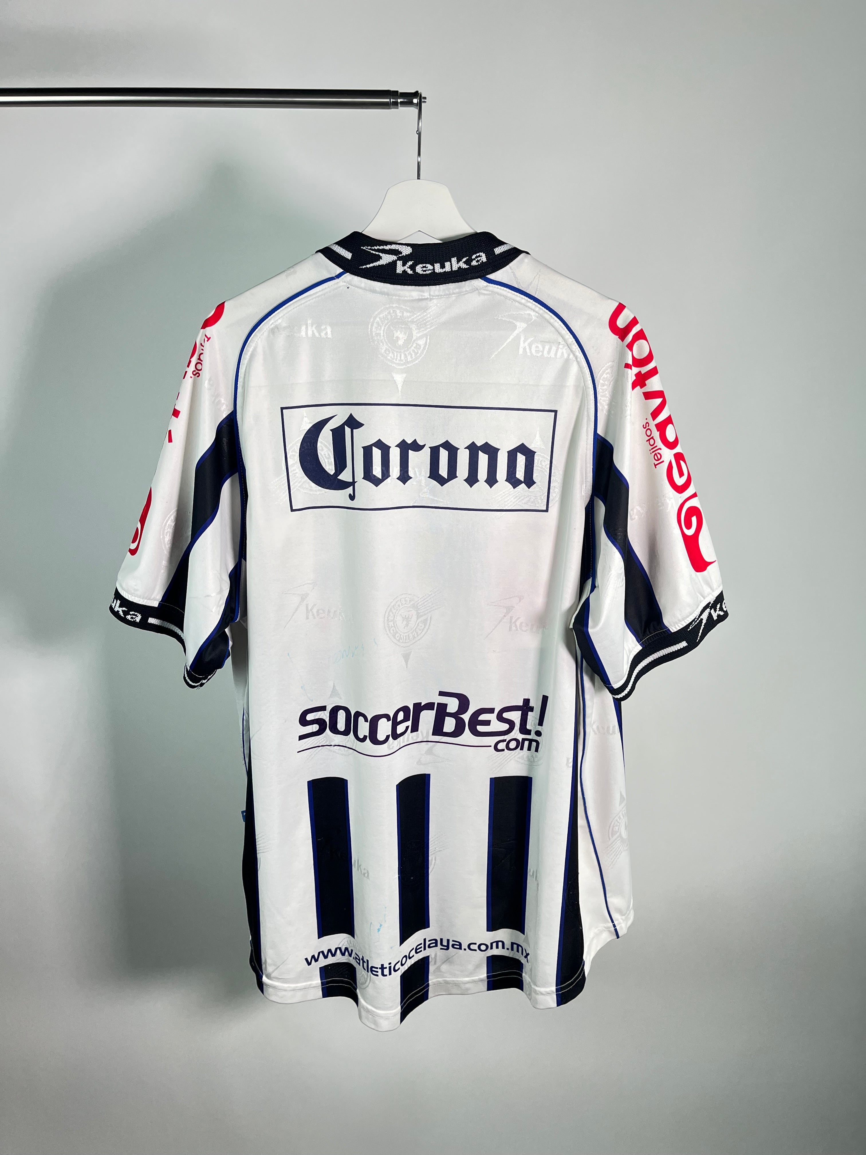 Jersey Celaya Visita 2000 2001 Autografiada (XL)