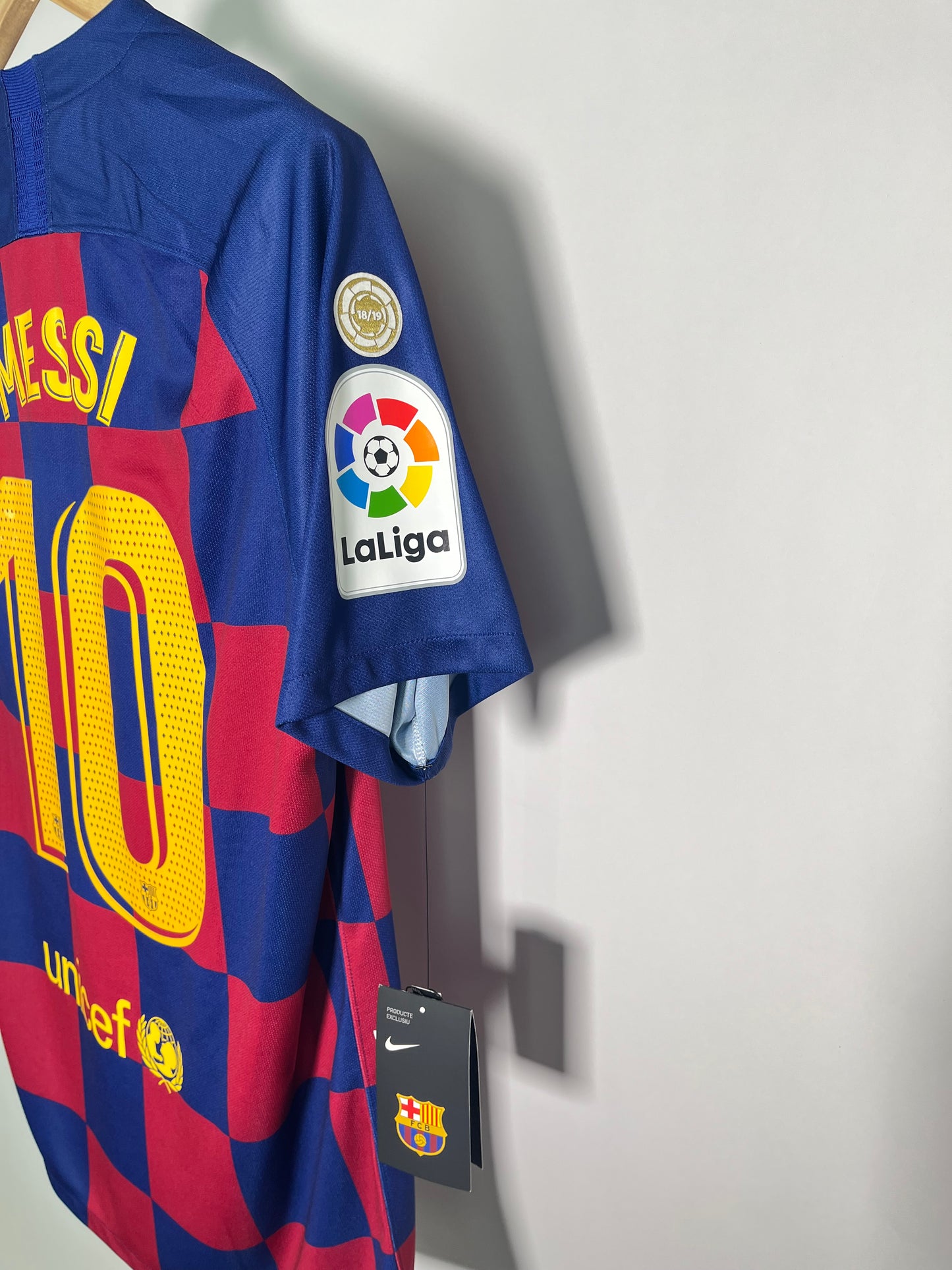 Jersey Barcelona Local 2019 2020 *C/Etiquetas* Lionel Messi (L)