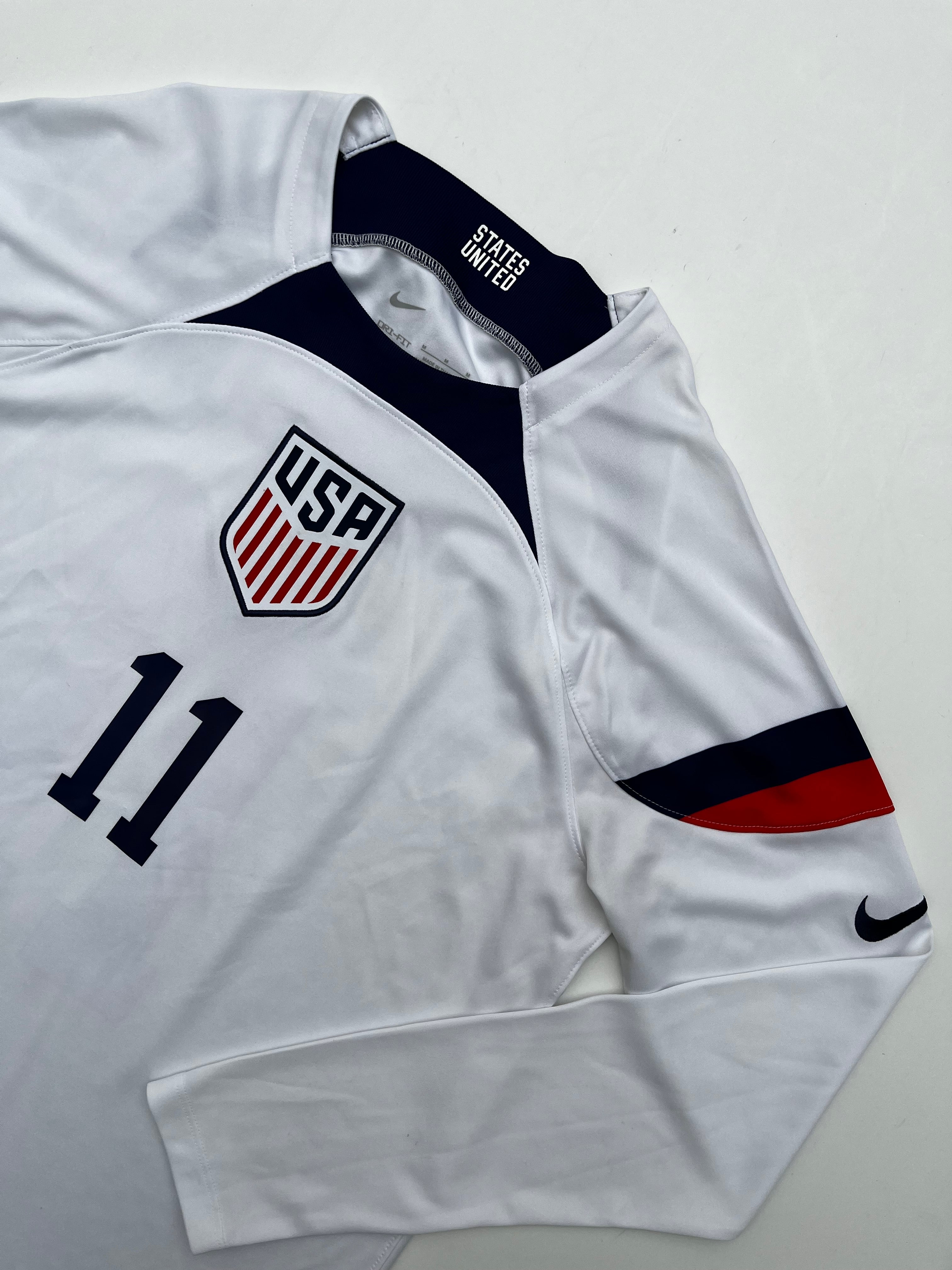 Jersey Estados Unidos Local 2022 2023 Manga Larga Brenden Aaronson (M)