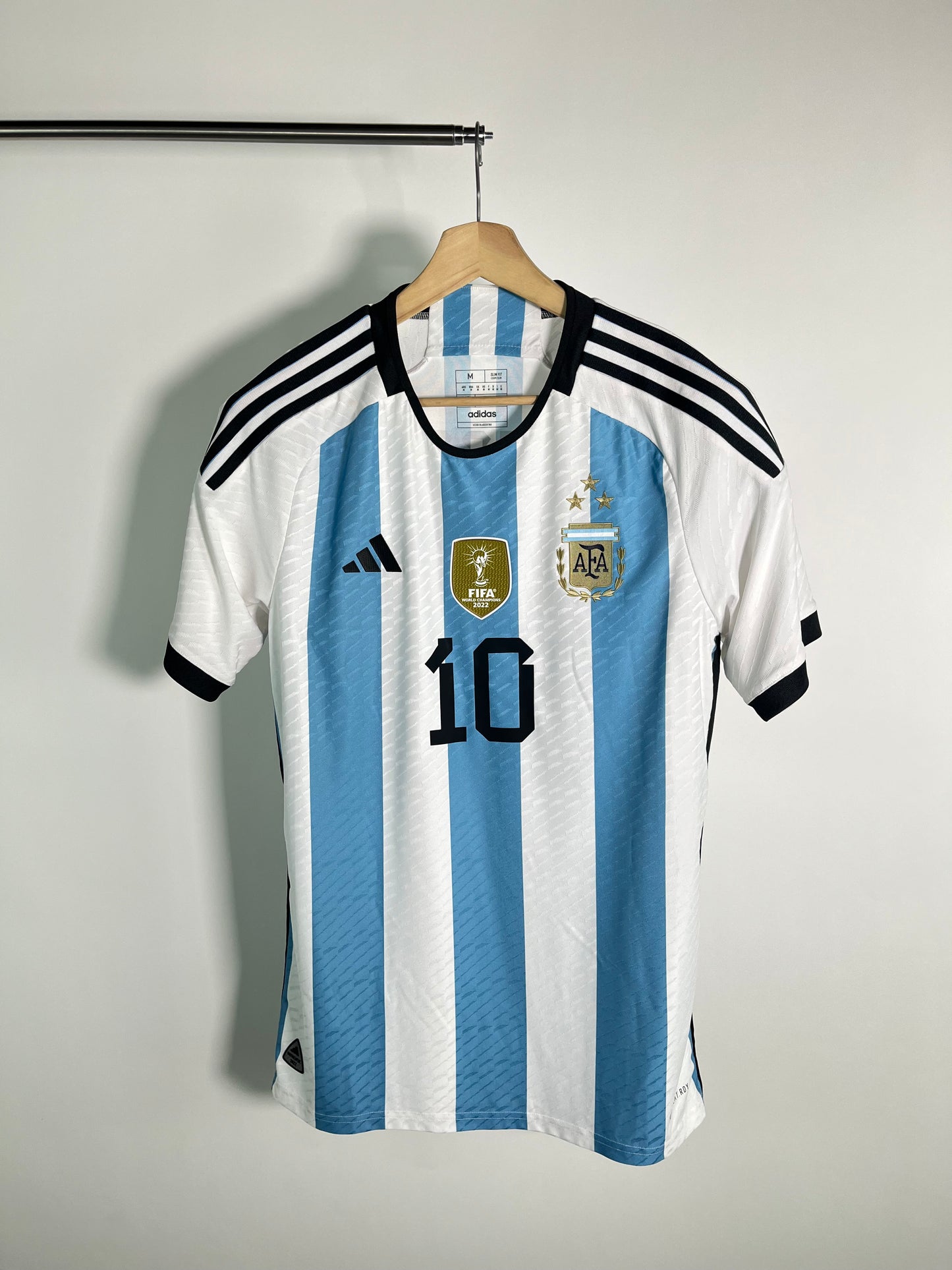 Jersey Argentina Local 2022 2023 Versión Jugador Lionel Messi (M)
