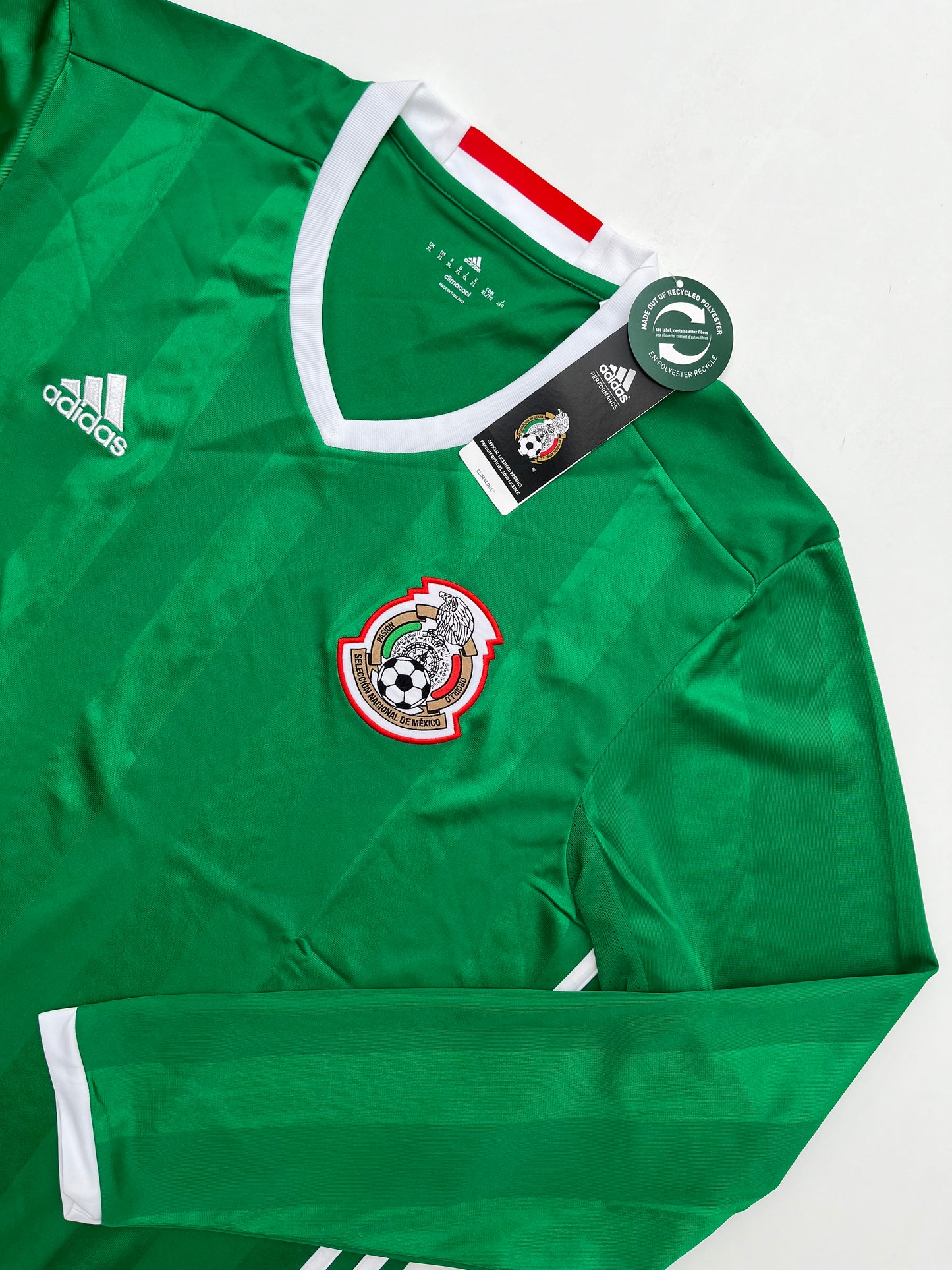 Jersey México Local 2016 2018 *C/Etiquetas* Manga Larga (XL)