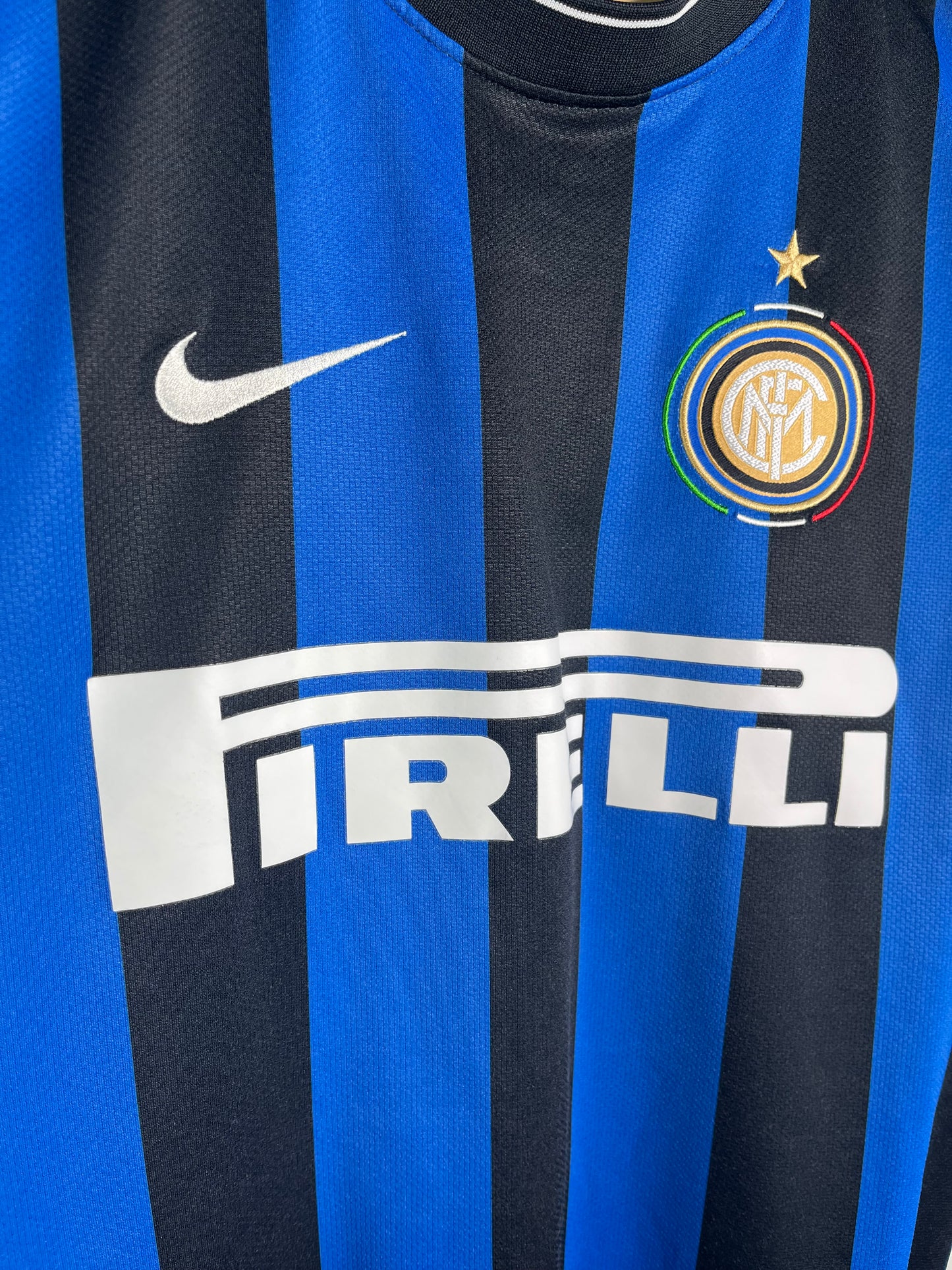 Jersey Inter de Milan Local 2009 2010 Javier Zanetti (L)