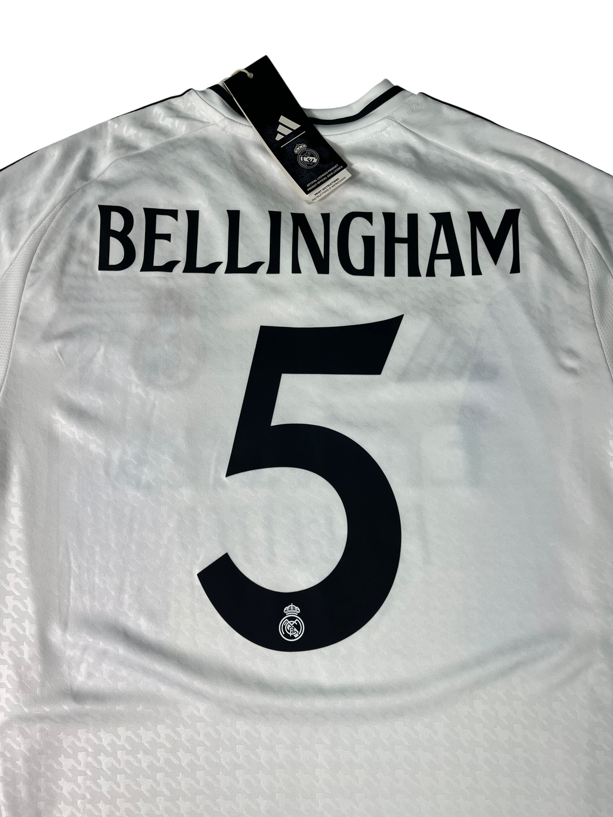 Jersey Real Madrid Local 2024 2025 *C/Etiquetas* Jude Bellingham (L)
