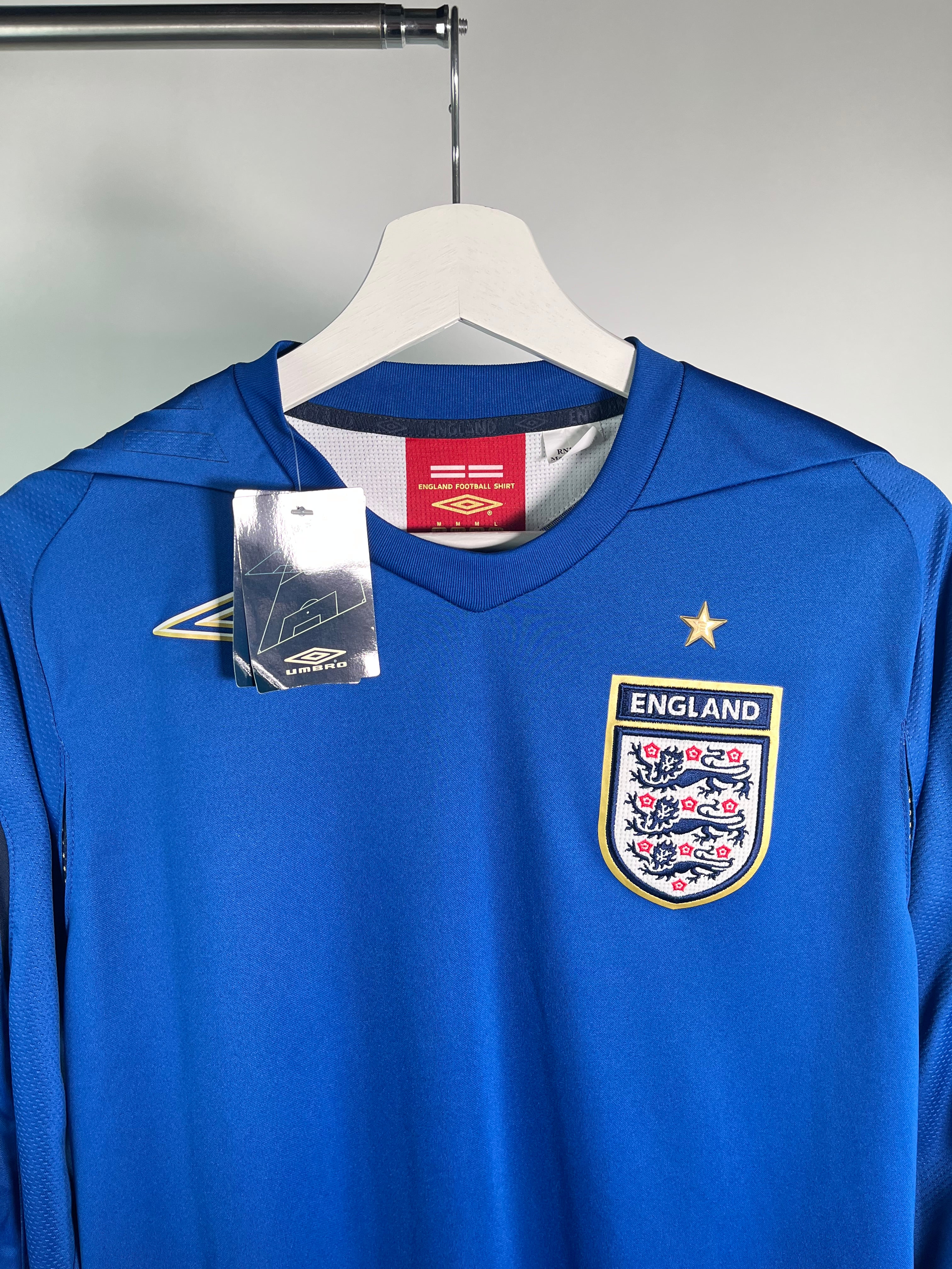 Jersey Inglaterra Portero 2008 2010 Manga Larga *C/Etiquetas* (M)
