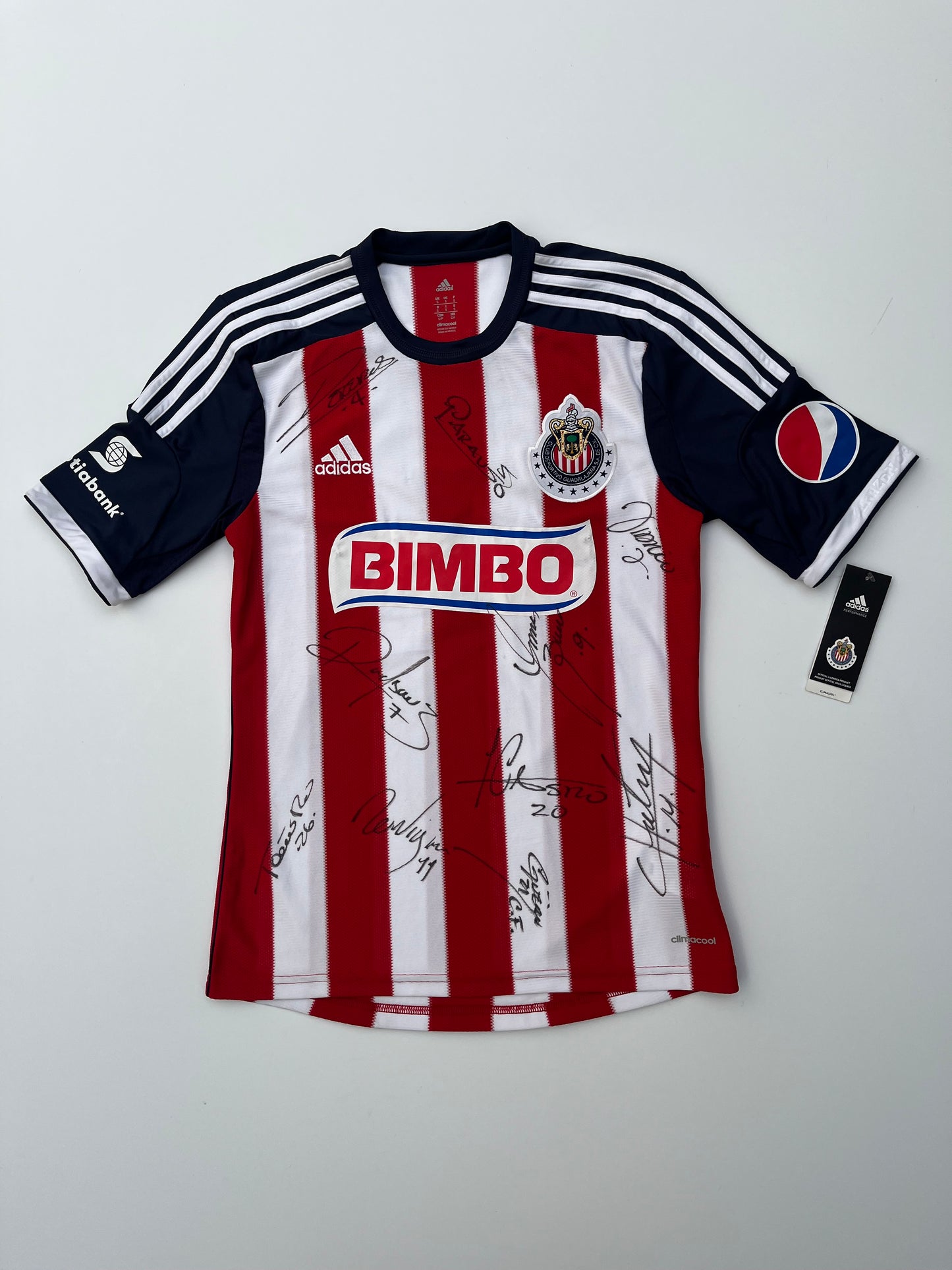 Jersey Chivas Local 2013 2014 Autografiado (S)