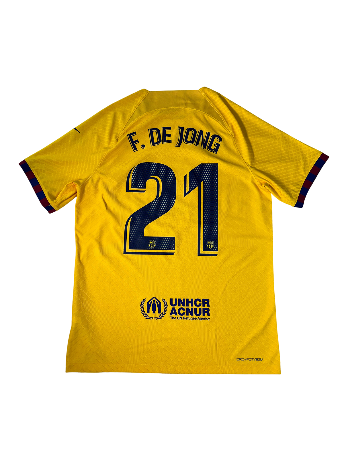Jersey Barcelona Cuarta 2022 2023 Versión Jugador Frenkie de Jong (M)