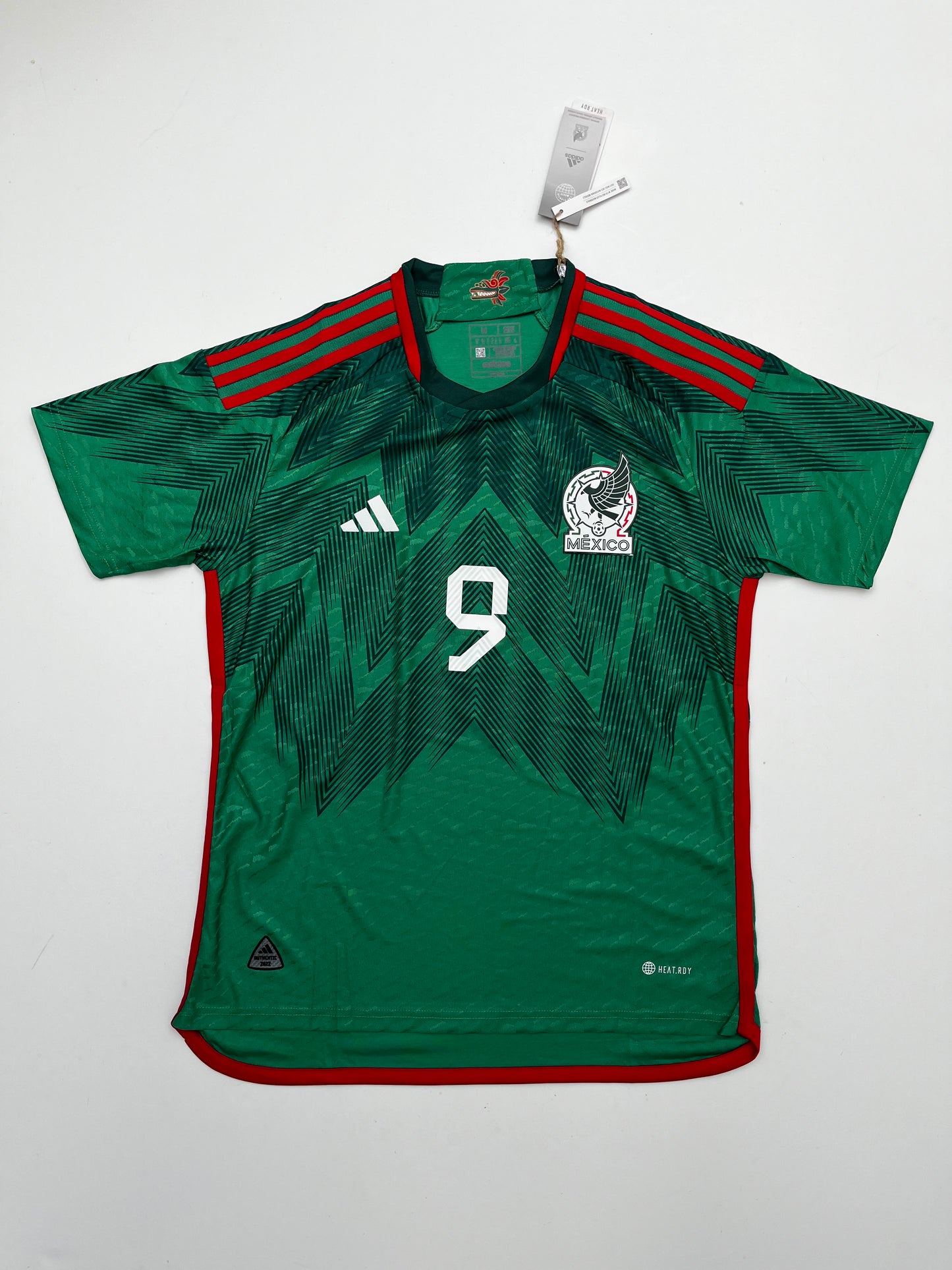 Jersey México Local 2022 2023 Versión Jugador Raúl Jiménez (XL)