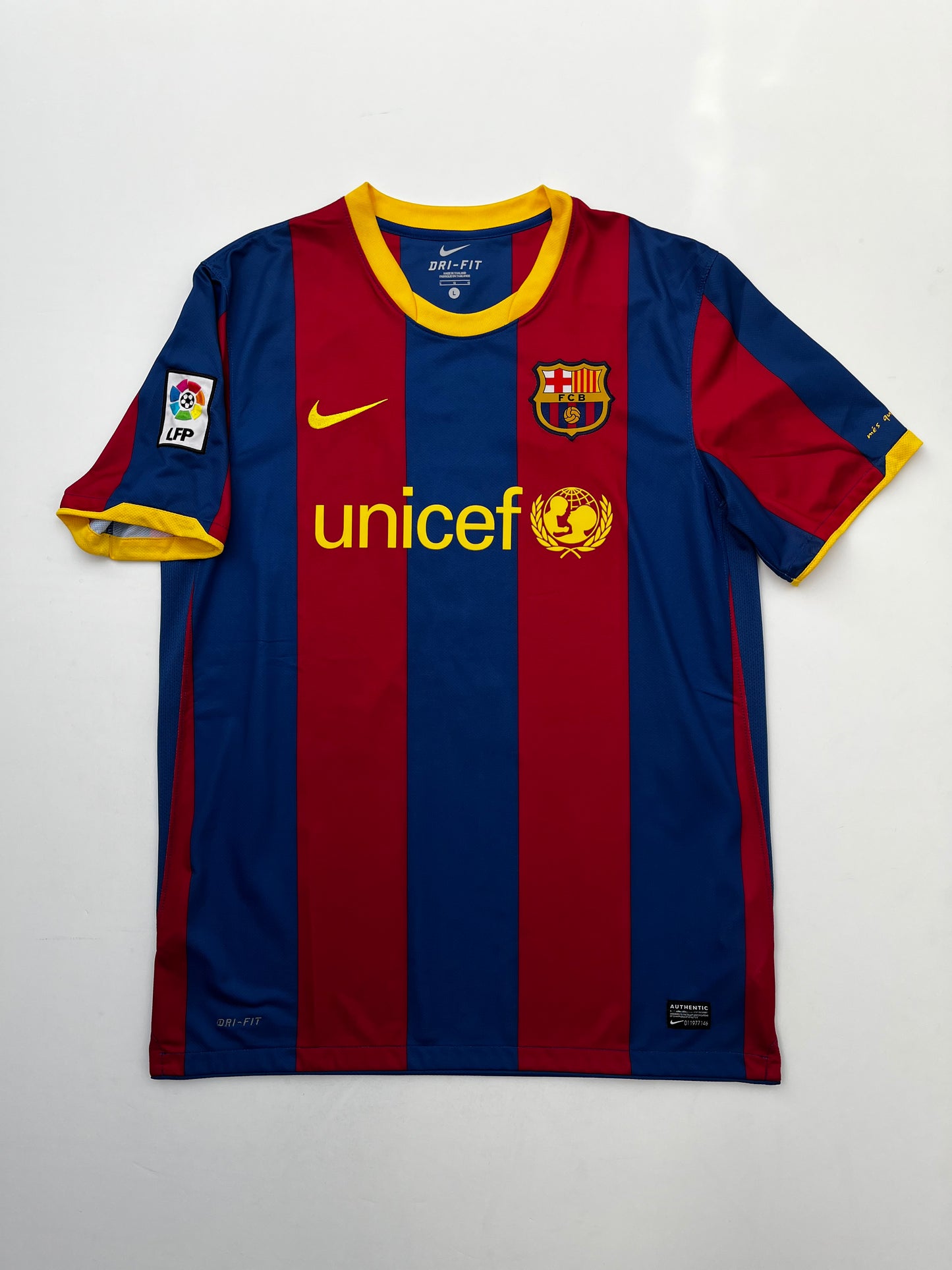 Jersey Barcelona Local 2010 2011 David Villa (L)