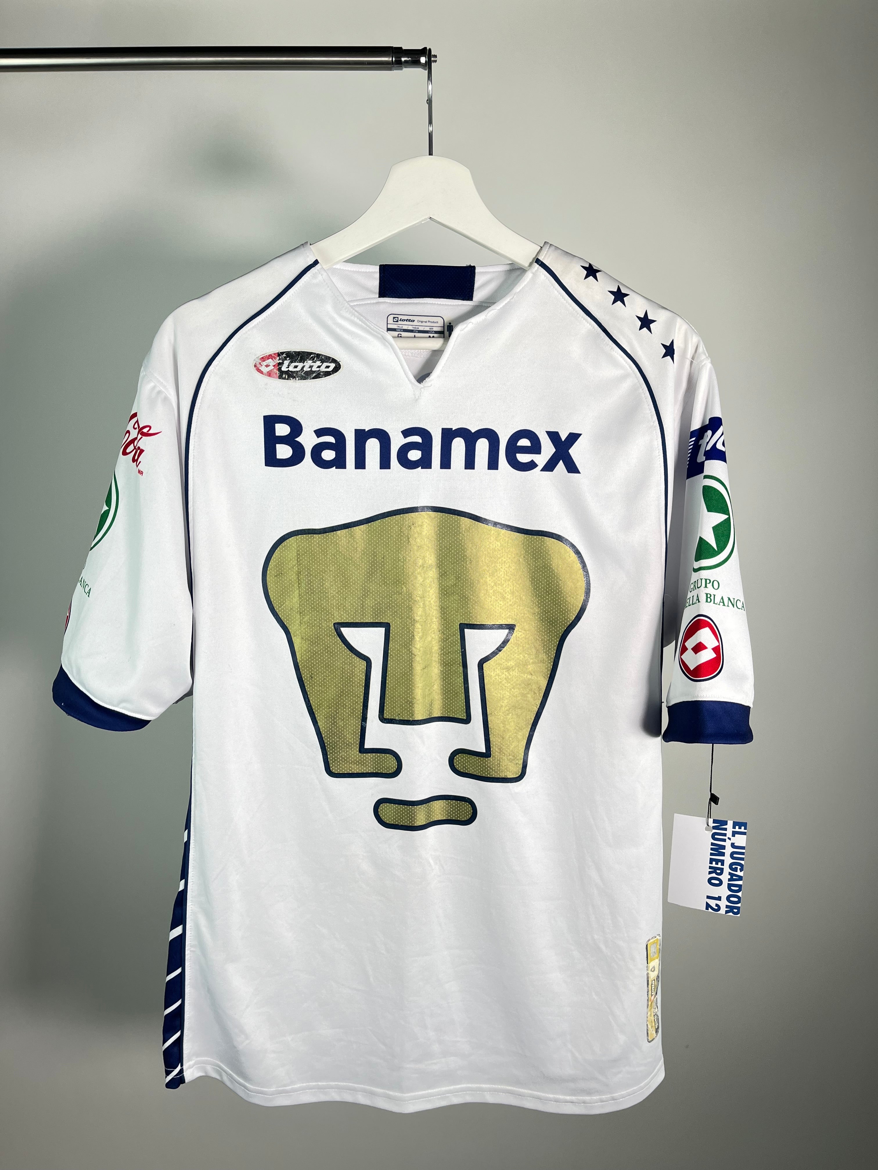Jersey Pumas Local 2005 2006 Utilería Martín Cardetti (L)