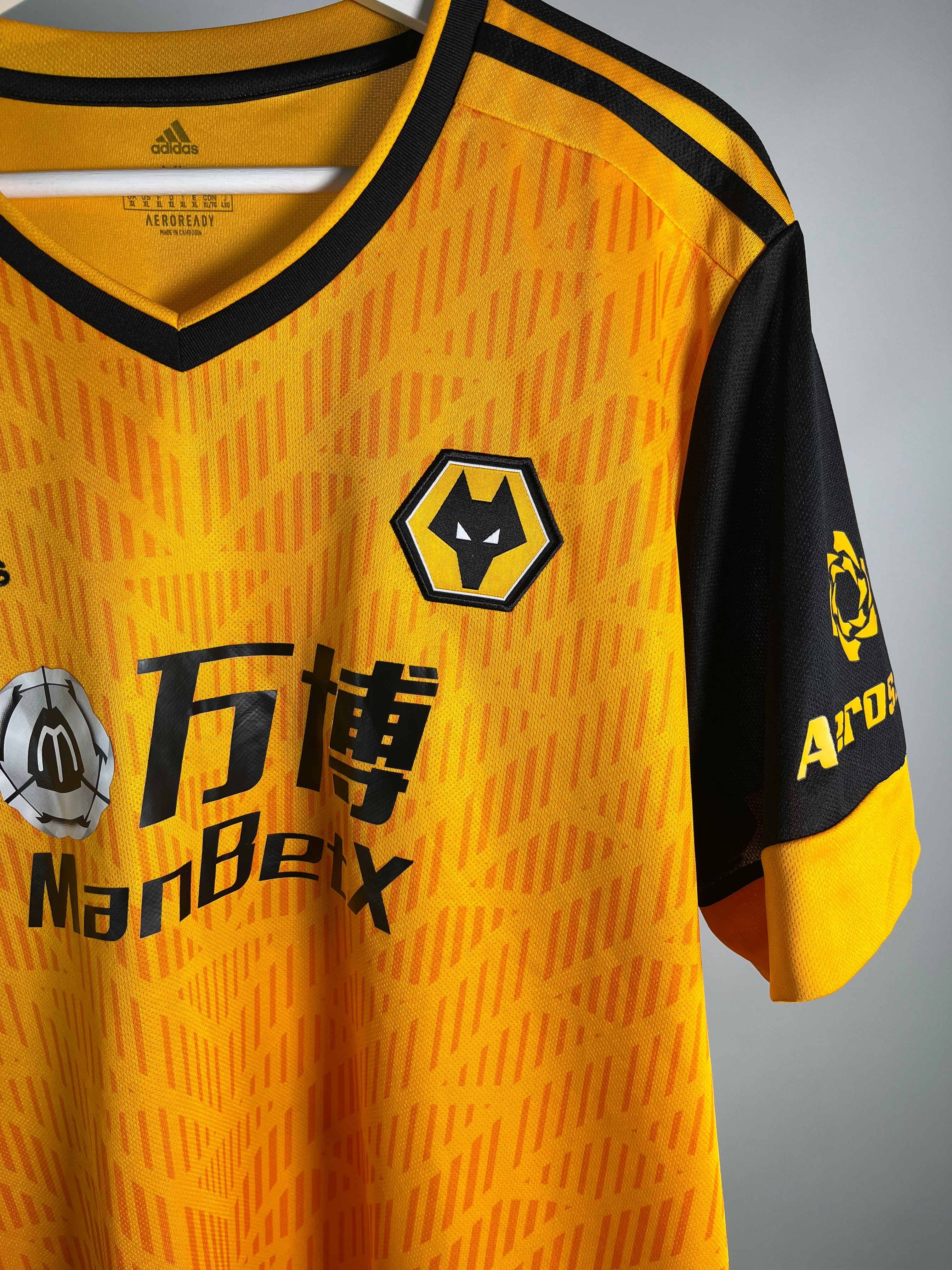 Jersey Wolverhampton Local 2020 2021 Raúl Jiménez (XL)