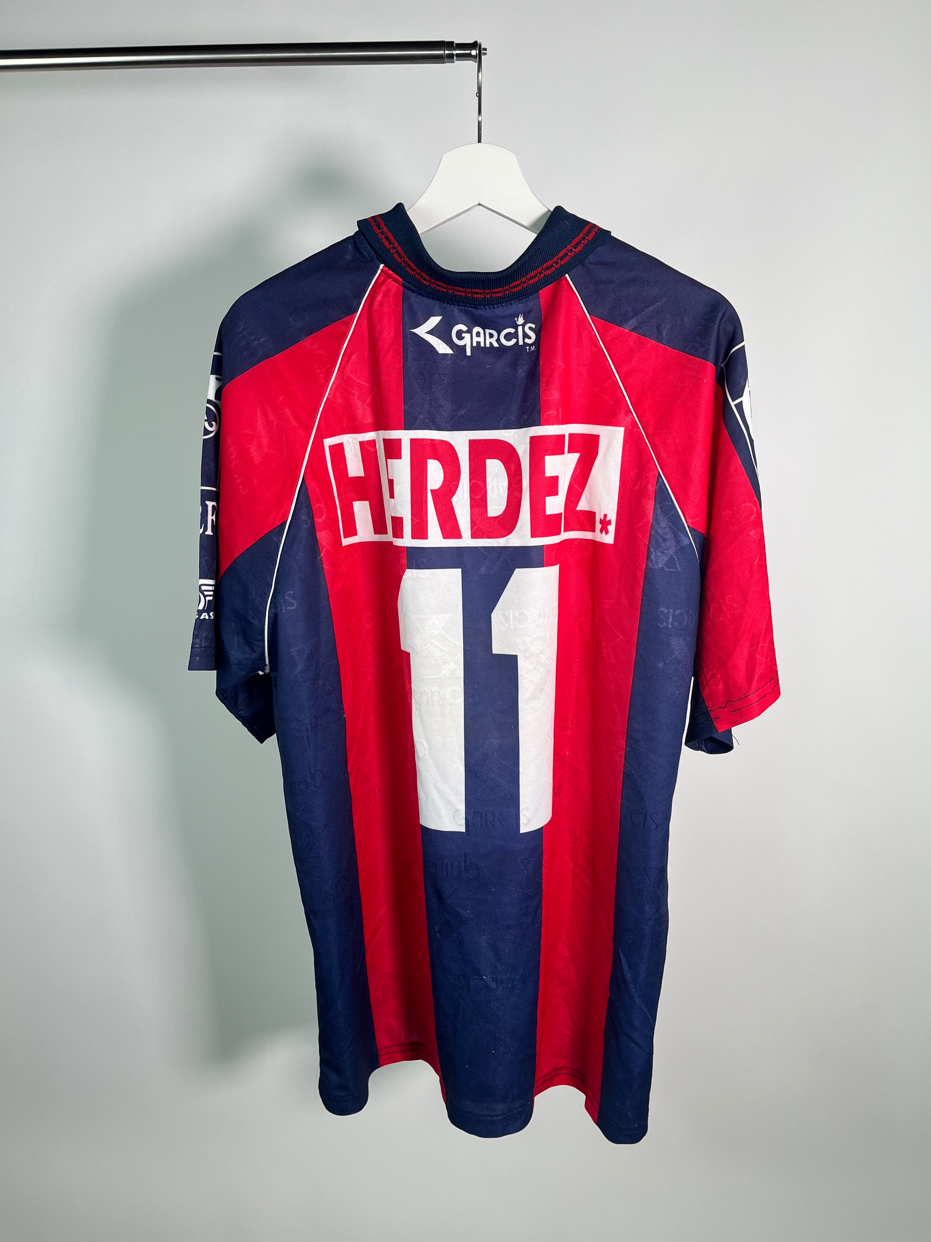 Jersey Atlante Local 1997 1998 Match Worn Martín Ubaldi (L)