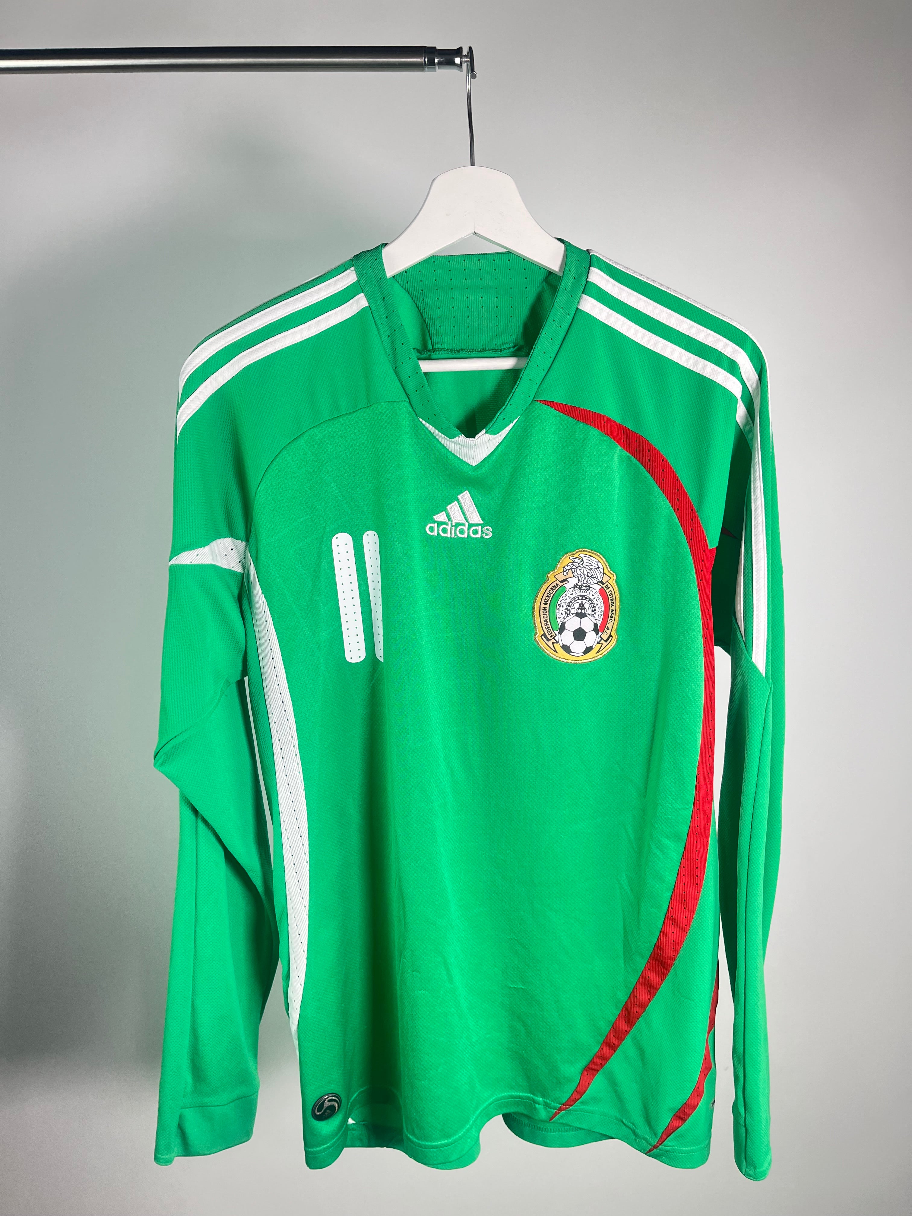 Jersey México Local 2008 2009 Manga Larga Carlos Vela (M)