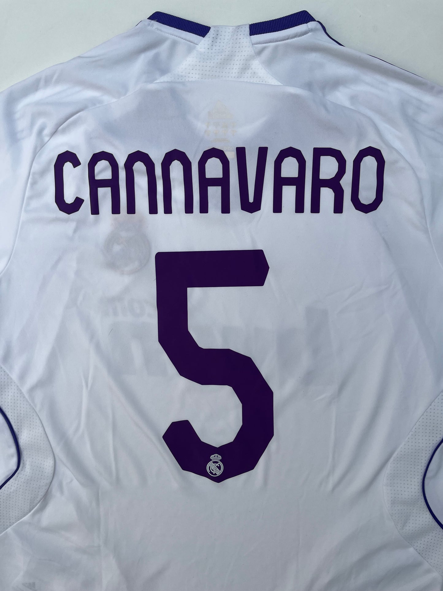 Jersey Real Madrid Local 2007 2008 Fabio Cannavaro (S)