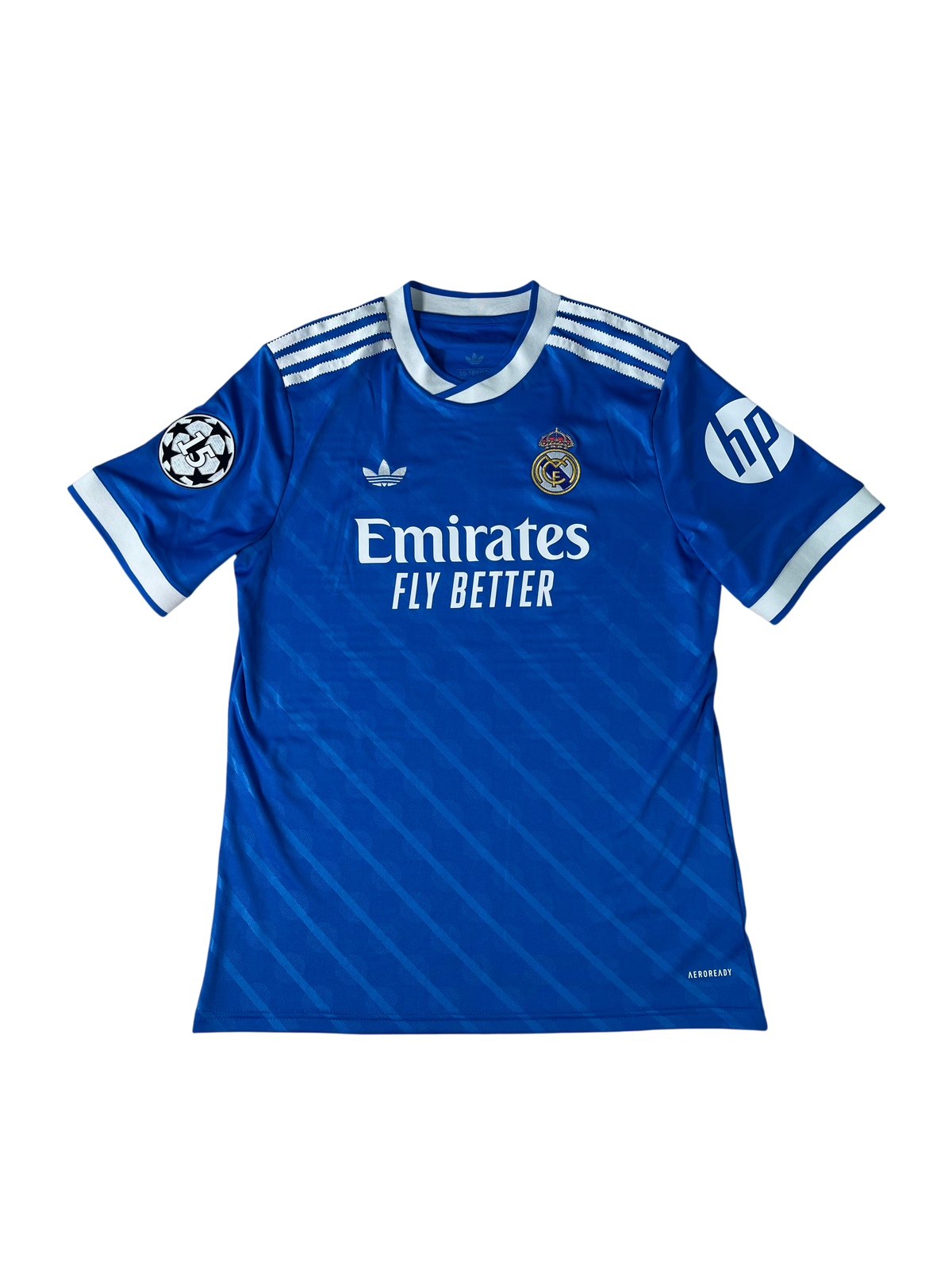 Jersey Real Madrid Tercera 2025 2026 *Champions League* (XL Niño)