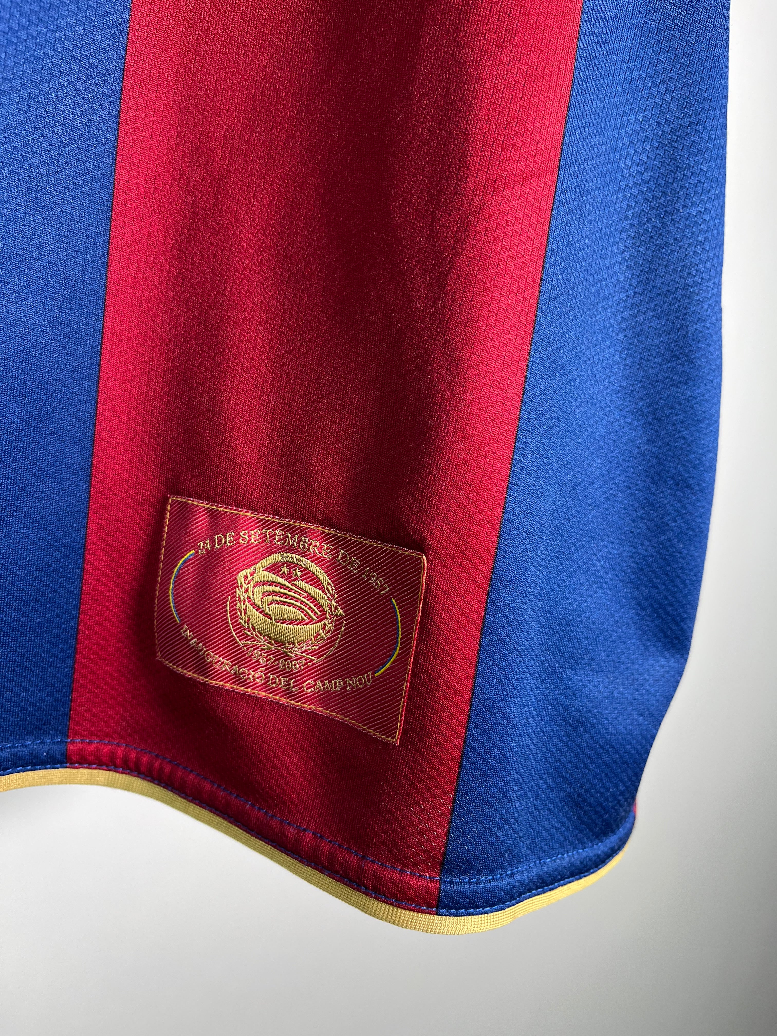 Jersey Barcelona Local 2007 2008 Lionel Messi (XL Mujer)