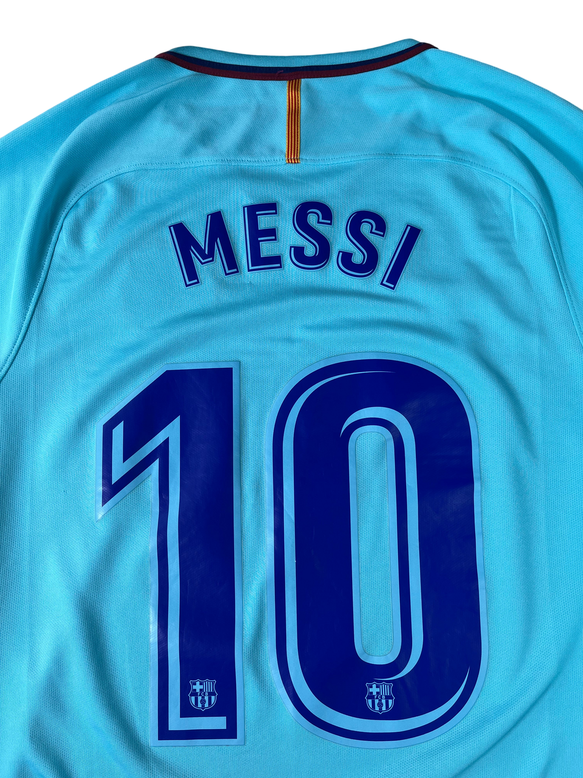 Jersey Barcelona Visita 2017 2018 Lionel Messi (S)