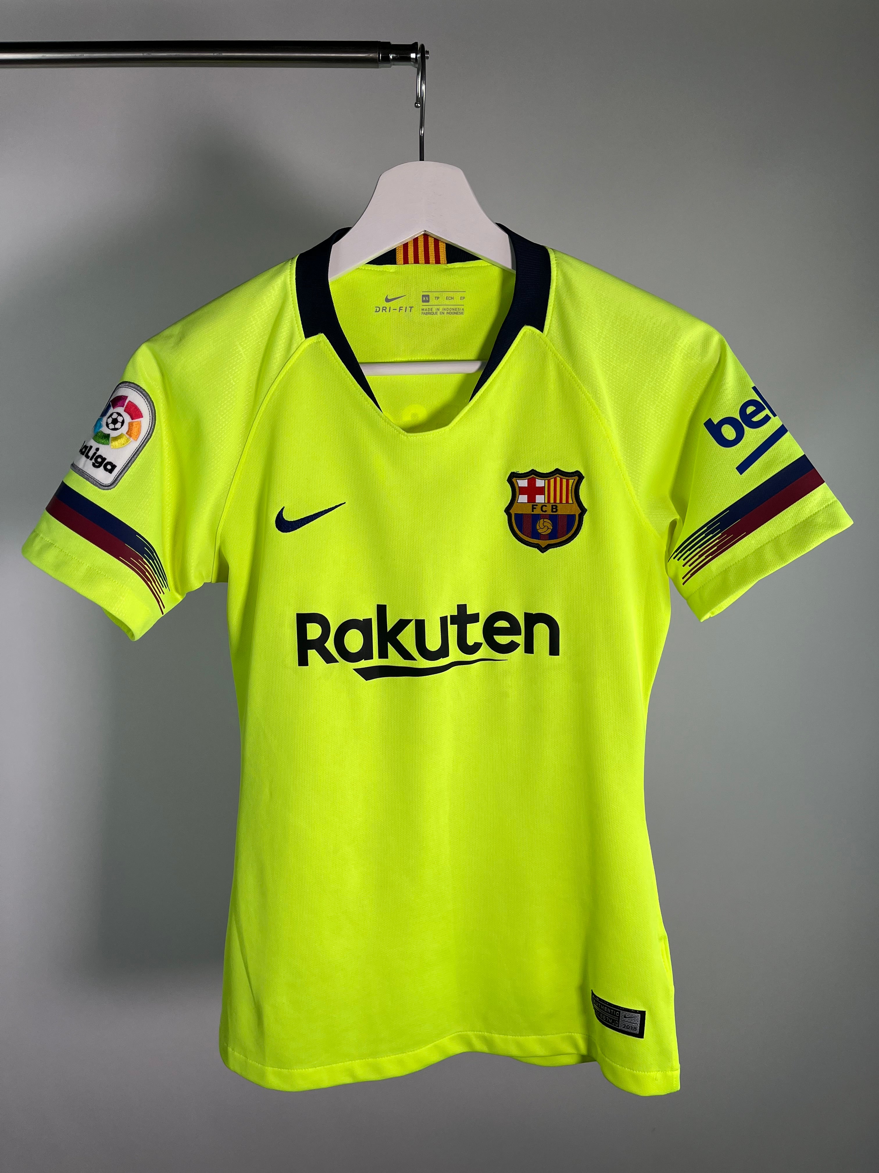 Jersey Barcelona Visita 2018 2019 Lionel Messi (XS Mujer)
