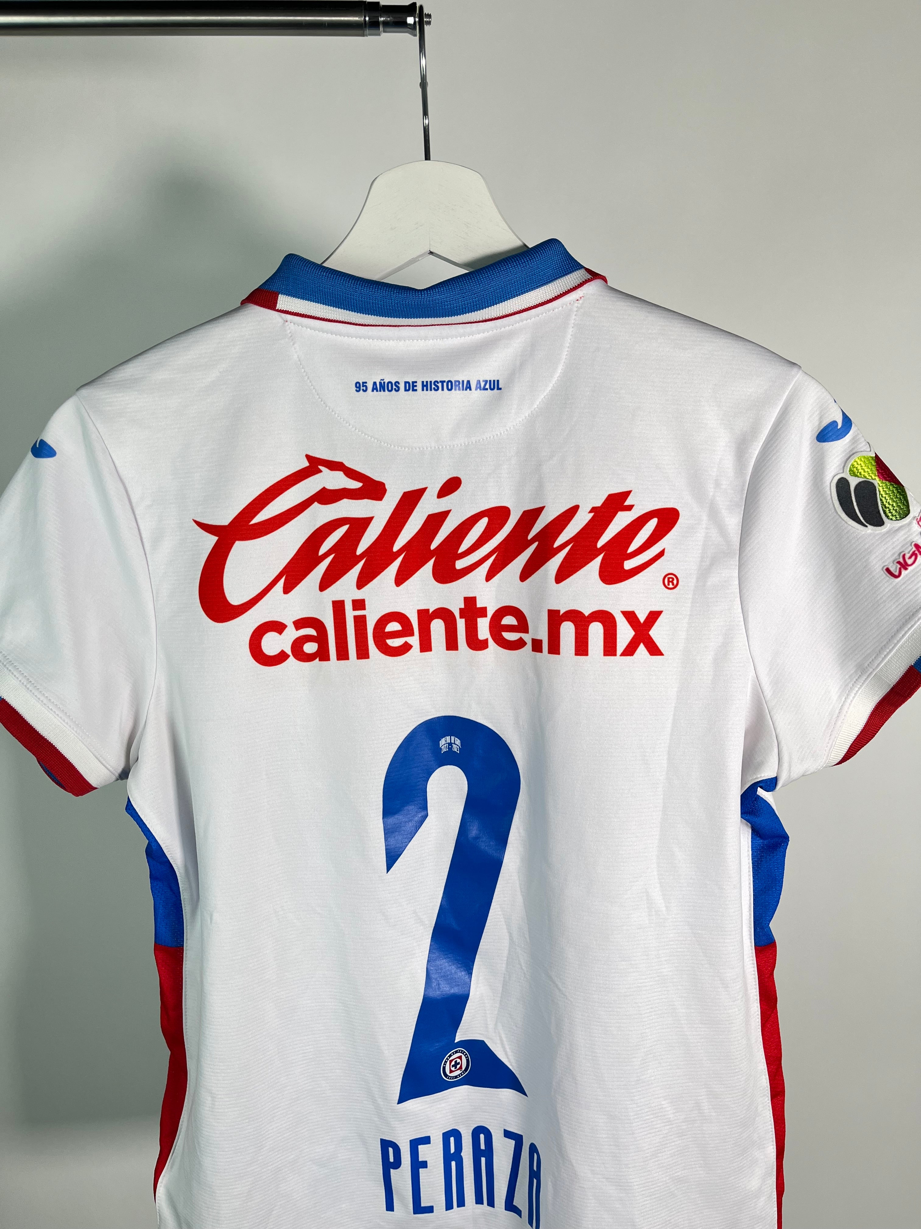Jersey Cruz Azul Femenil Visita 2022 2023 María Peraza (M Mujer)